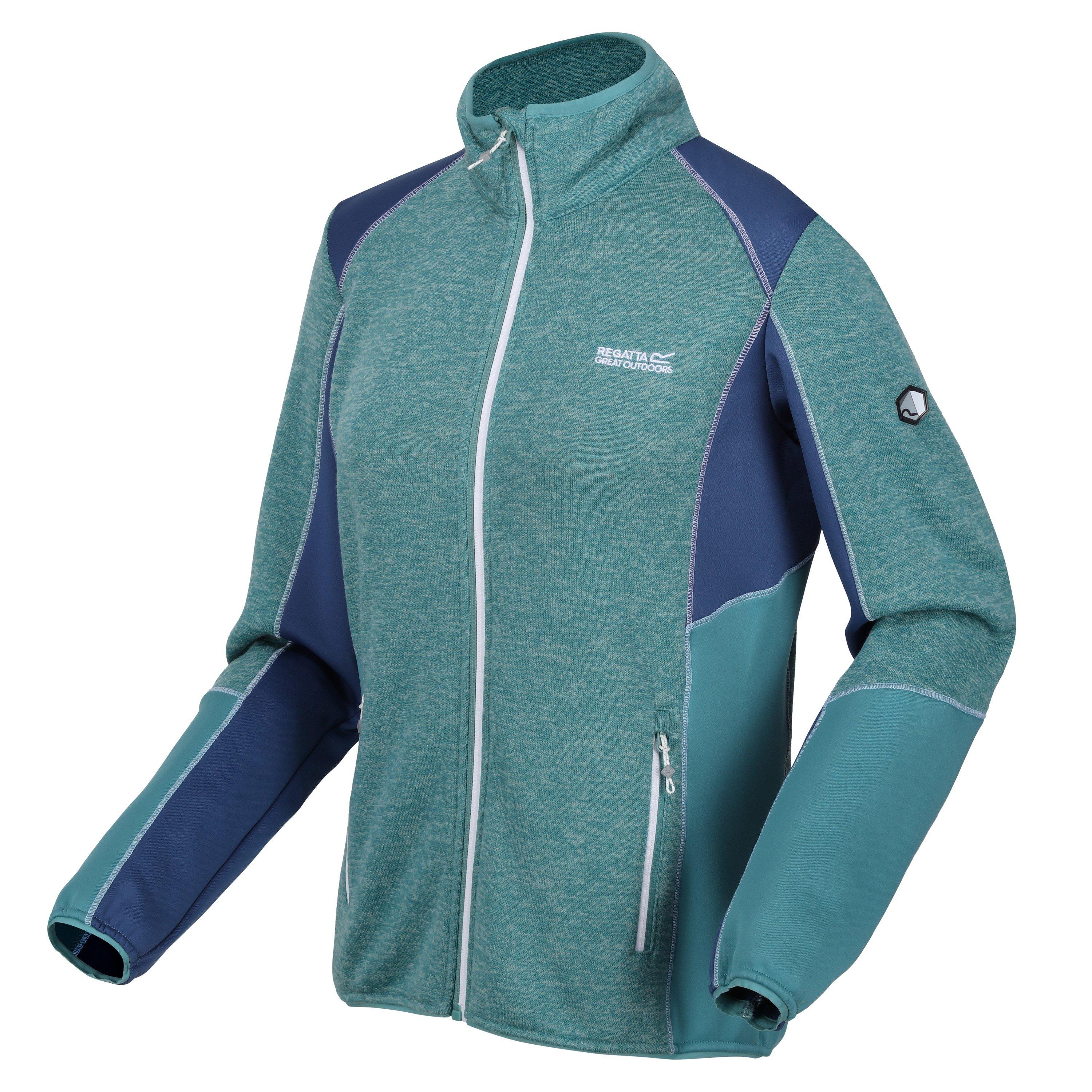 BrstBlu/DusD - Regatta - LindallaV Full-Zip Fleece Fabric - 3