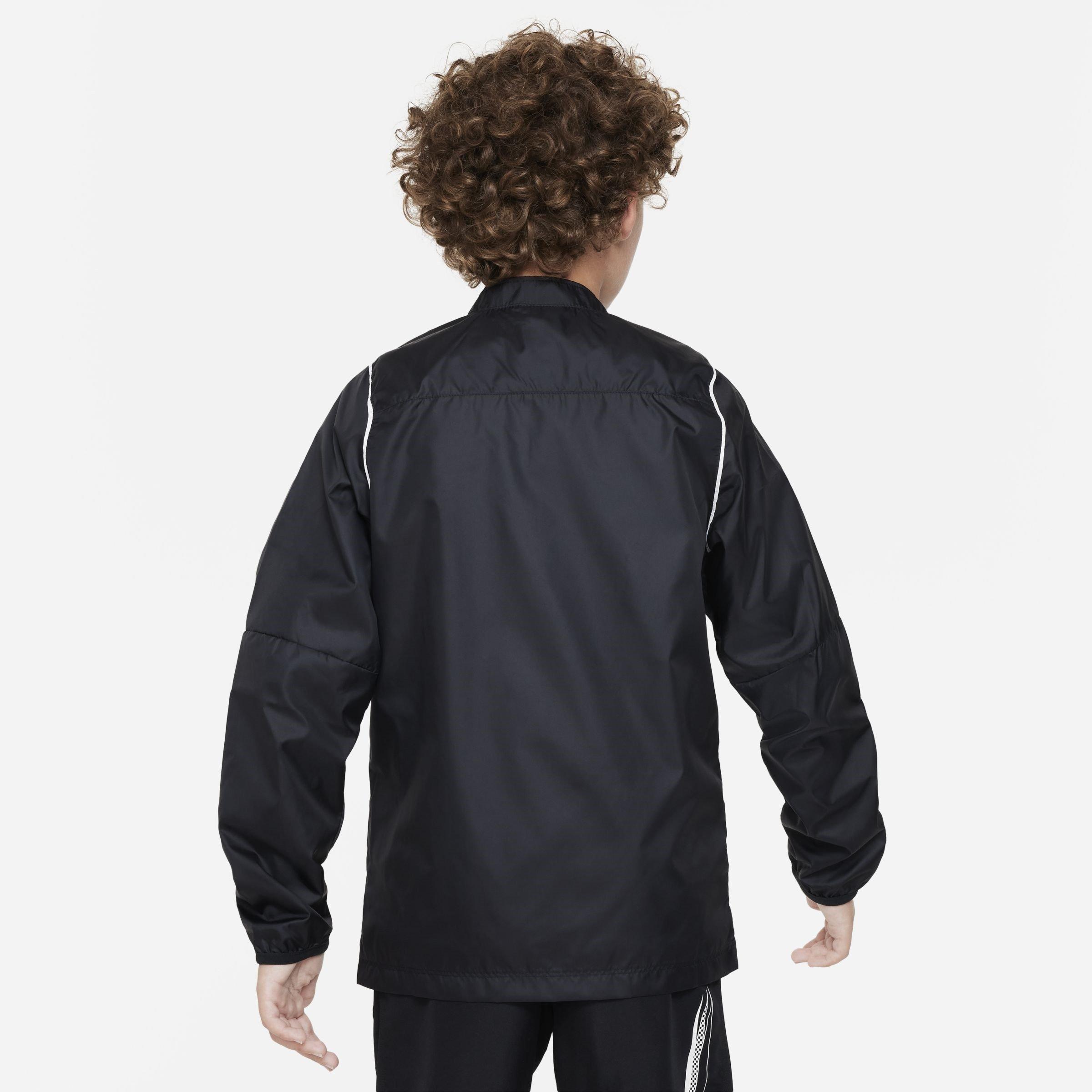 Black/White/Whi - Nike - Repel Park20 Kids' Soccer Jacket - 2