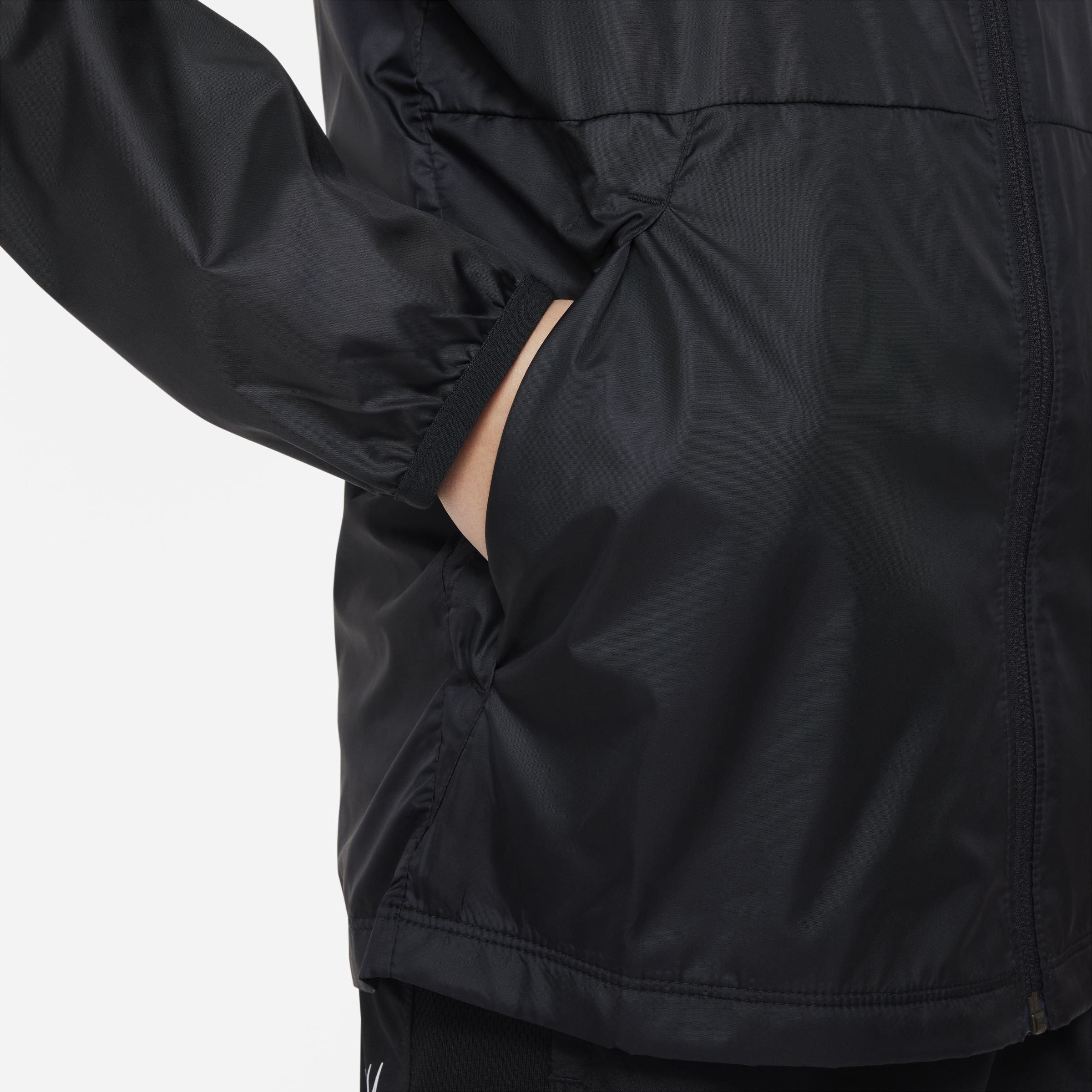 Black/White/Whi - Nike - Repel Park20 Kids' Soccer Jacket - 4