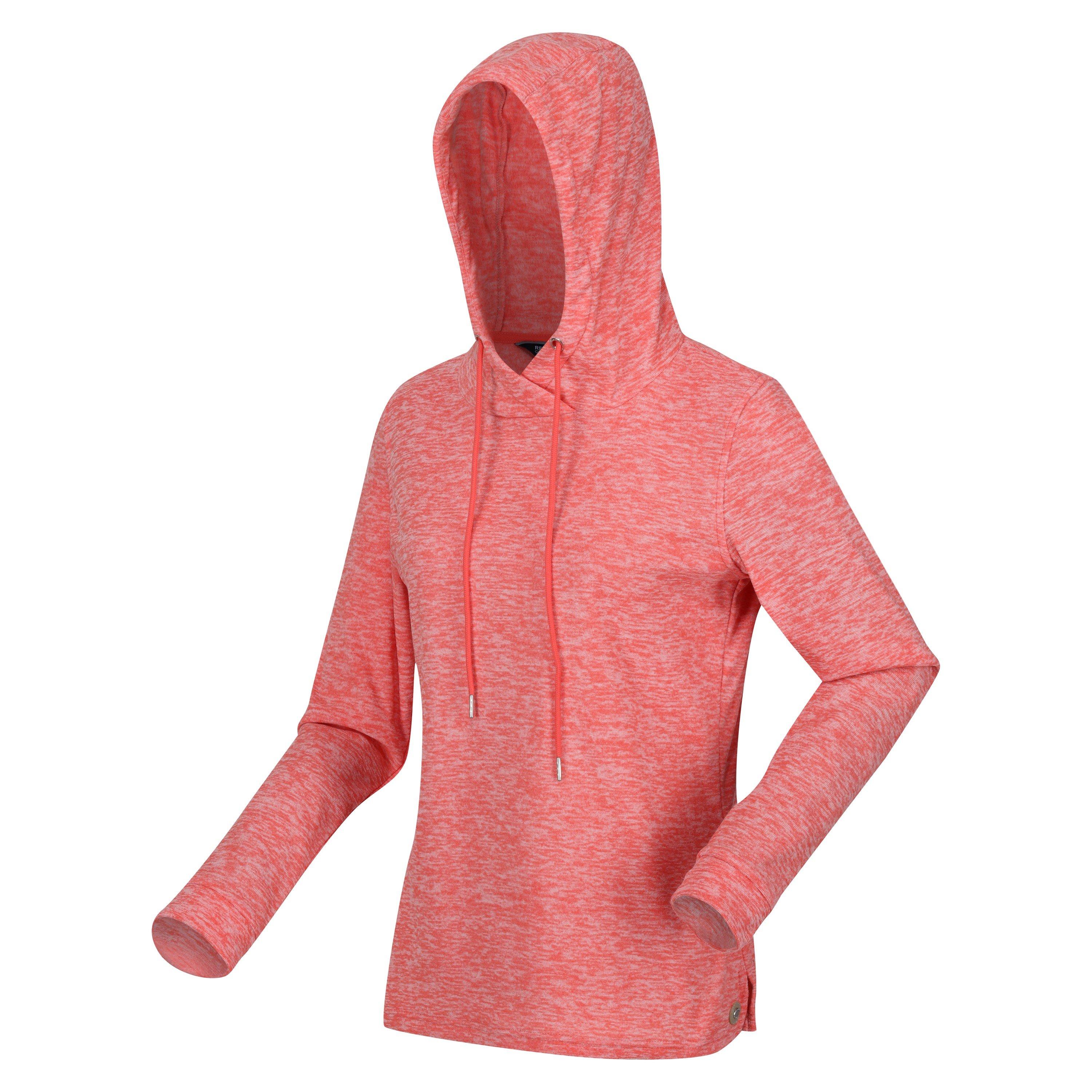 PeachBlmMarl - Regatta - Women's Azaelia Full-Zip Fleece Fabric - 1