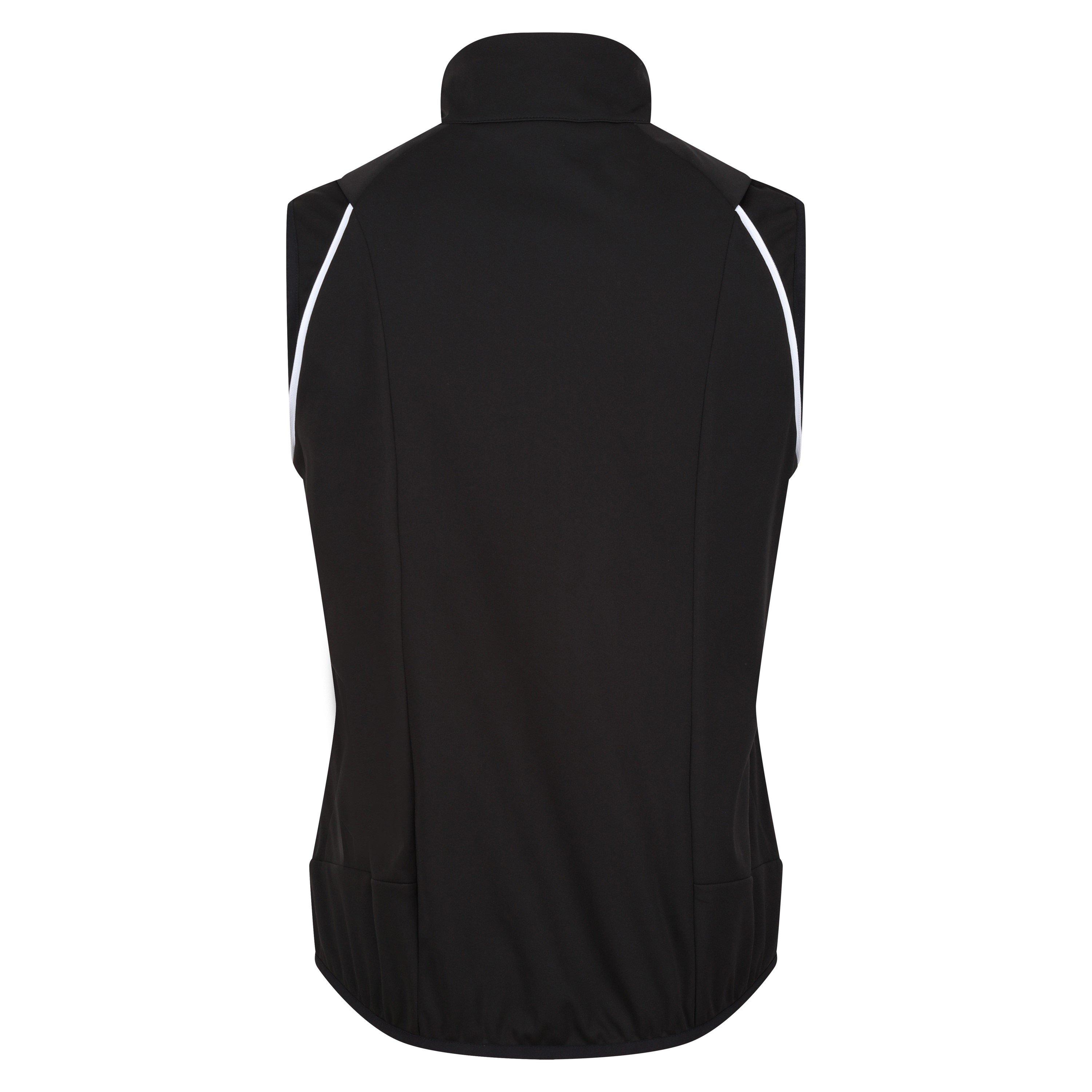 Blk/MinrlRed - Regatta - Steren Hybrid Softshell Jacket - 4