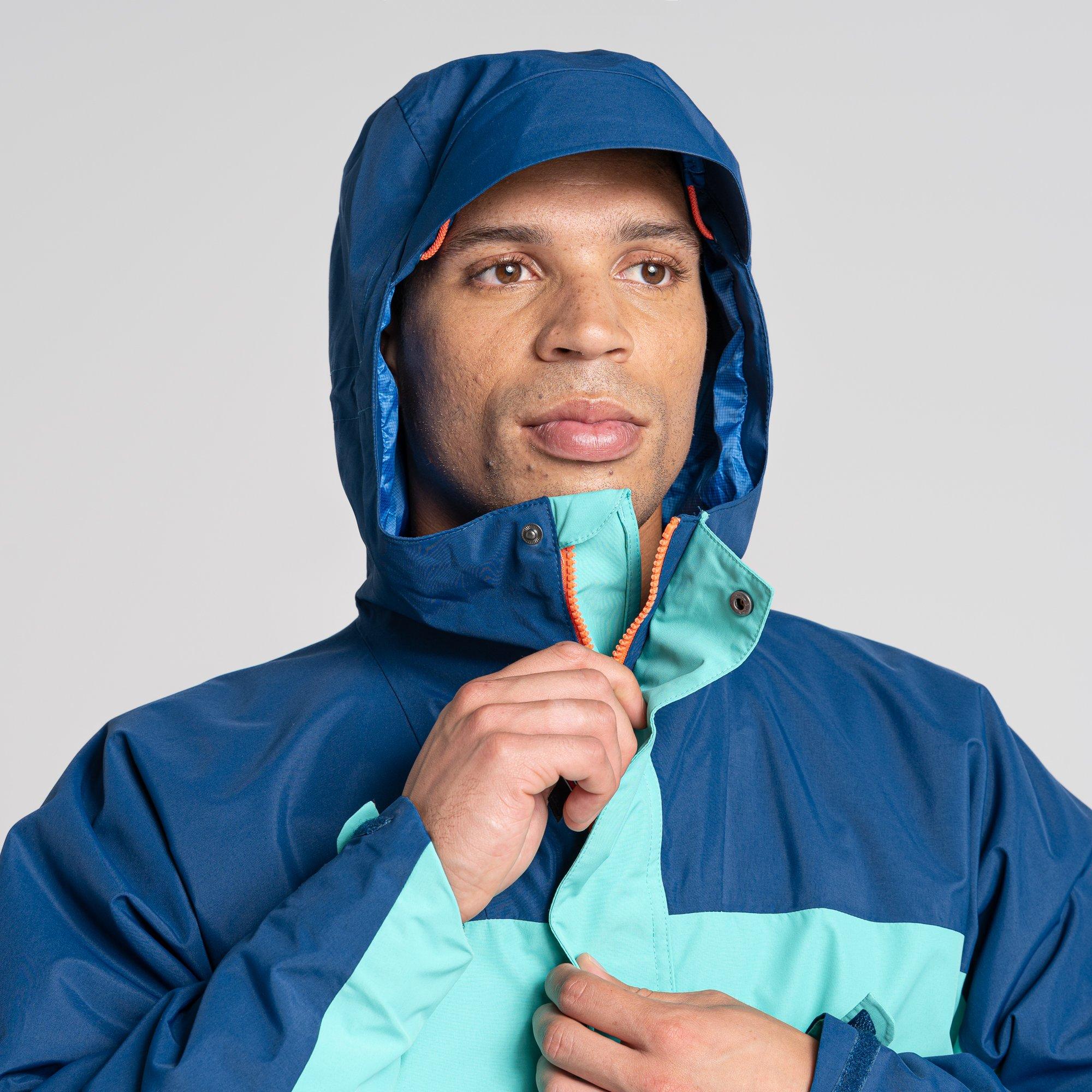 PosBluOcnGrn - Craghoppers - Men&#x27;s Crag Dustin Waterproof Jacket - 12