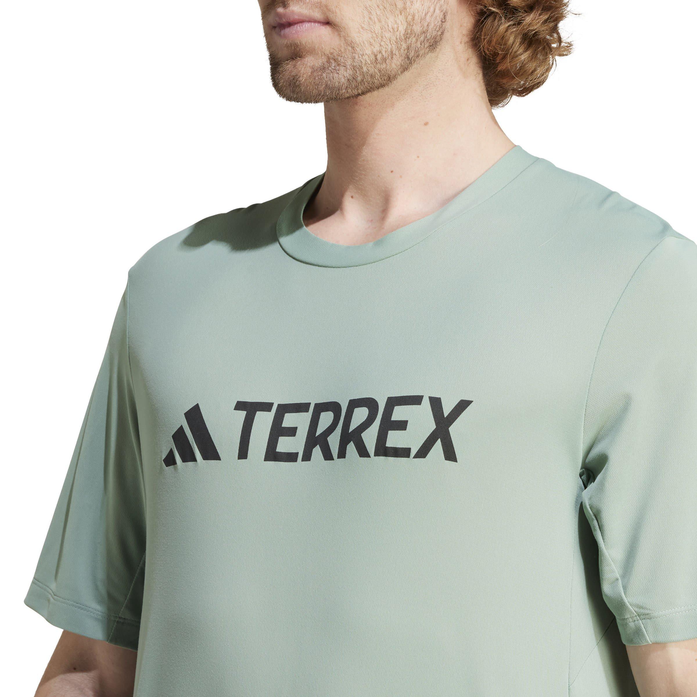 Silber Grün - adidas - Terrex Multi Endurance Tech T-Shirt - 4