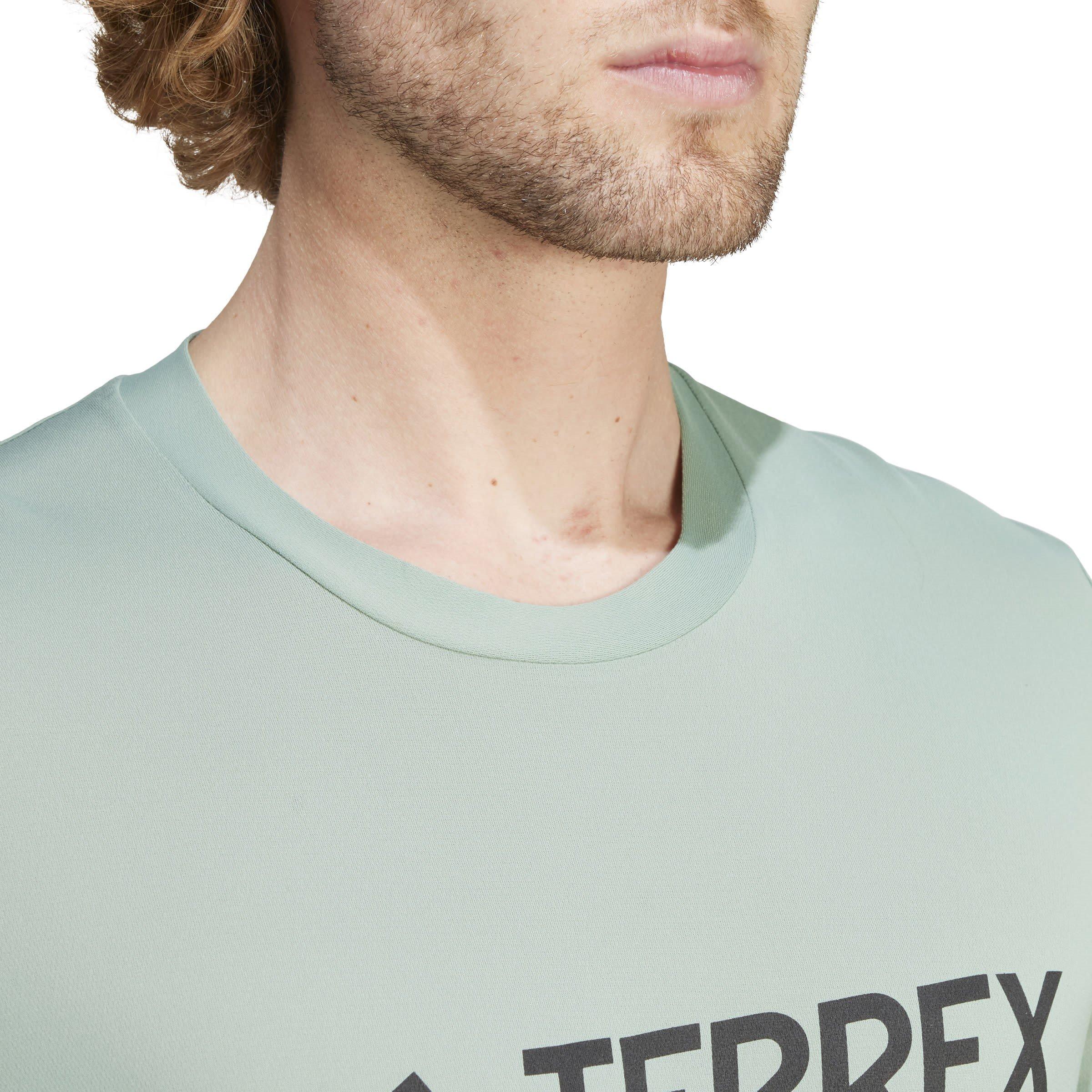 Silber Grün - adidas - Terrex Multi Endurance Tech T-Shirt - 5