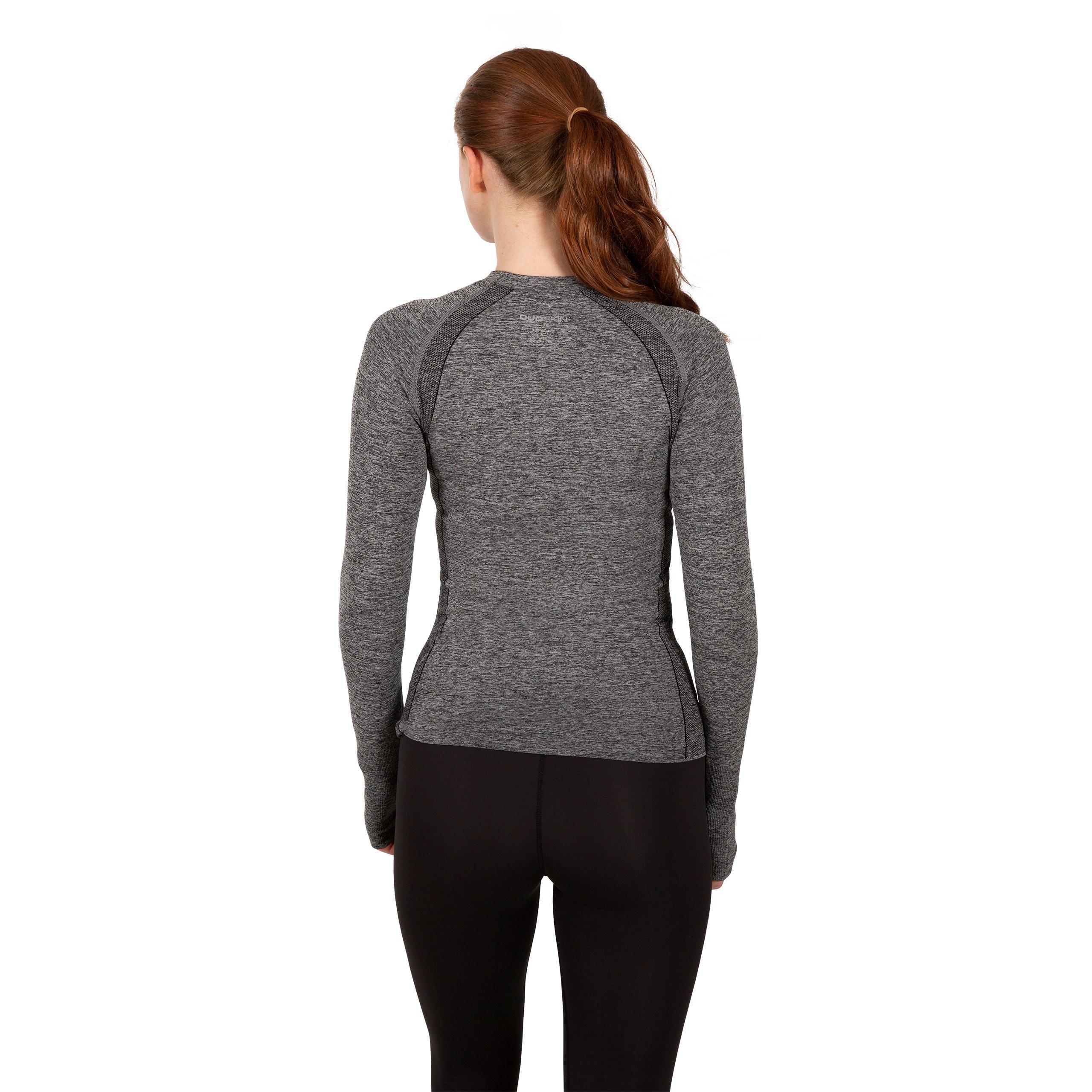 Marl Nero - Trespass - Welina Long-Sleeve Performance T-Shirt - 4