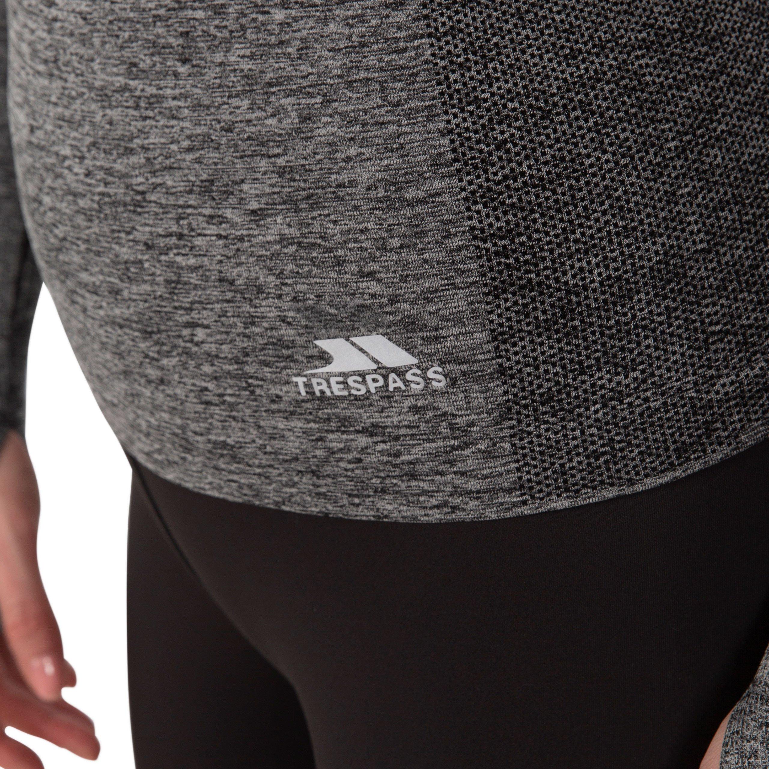 Marl Nero - Trespass - Welina Long-Sleeve Performance T-Shirt - 6