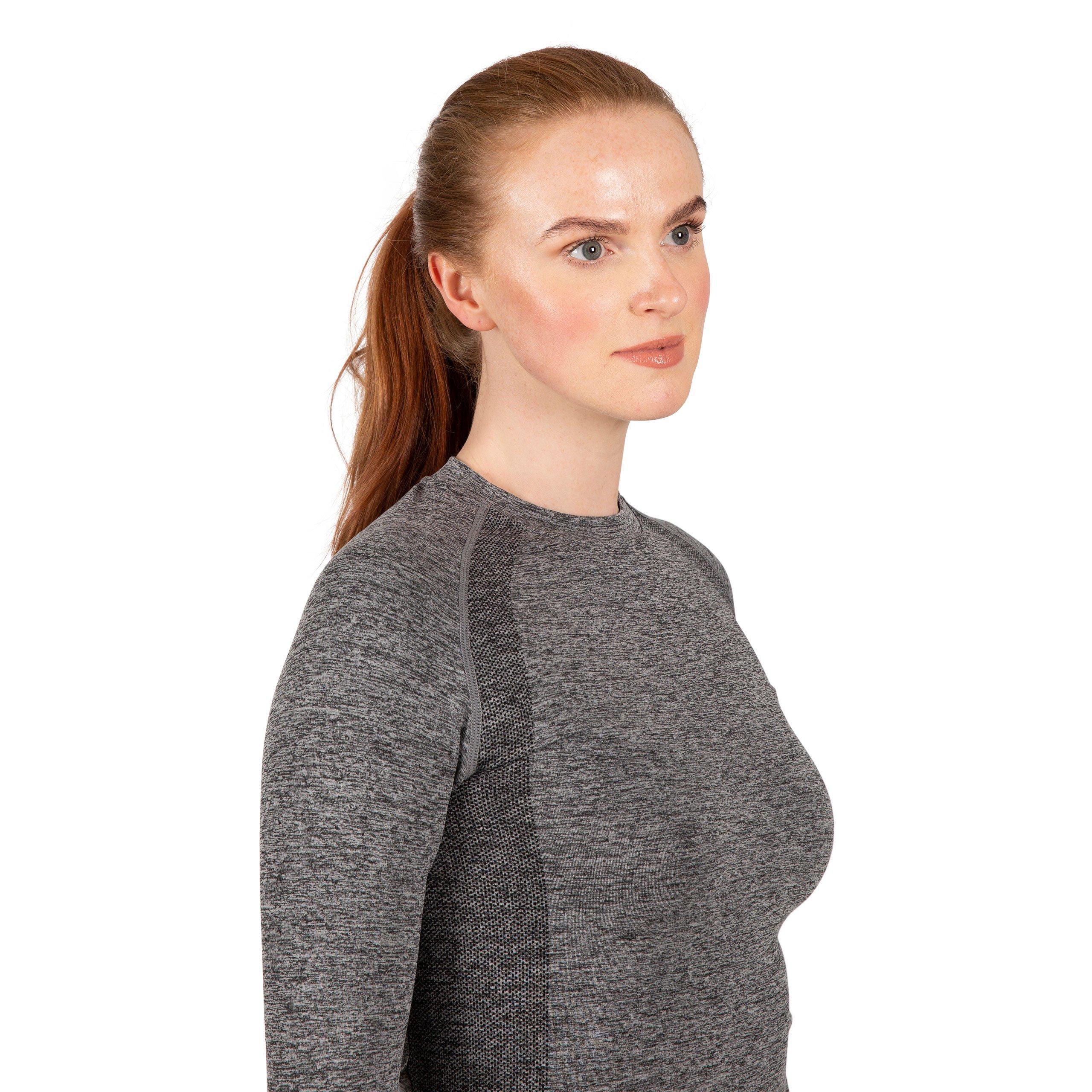 Marl Nero - Trespass - Welina Long-Sleeve Performance T-Shirt - 7