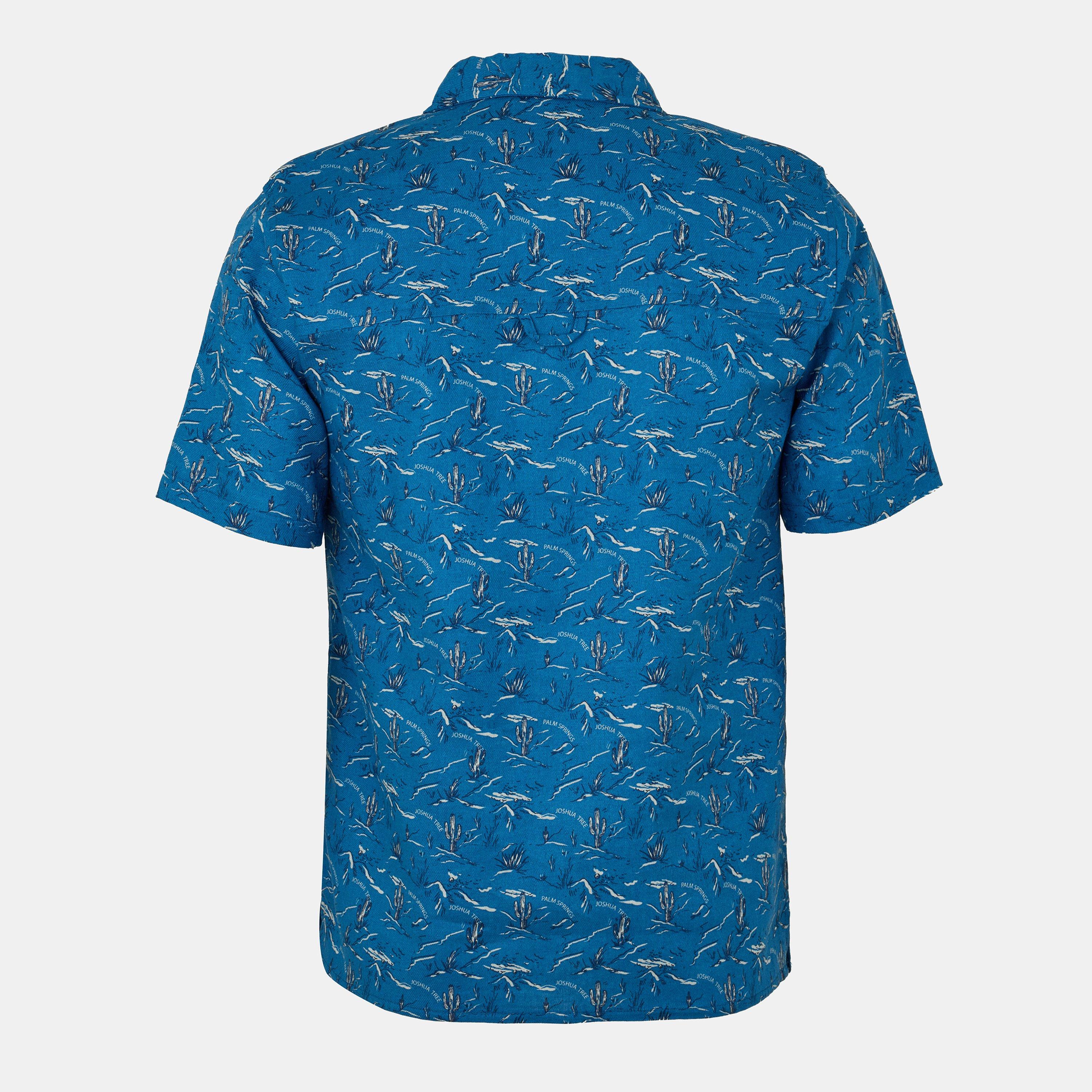 PosdnBlu Prt - Craghoppers - Men's Crag Hula Short-Sleeve Shirt - 2