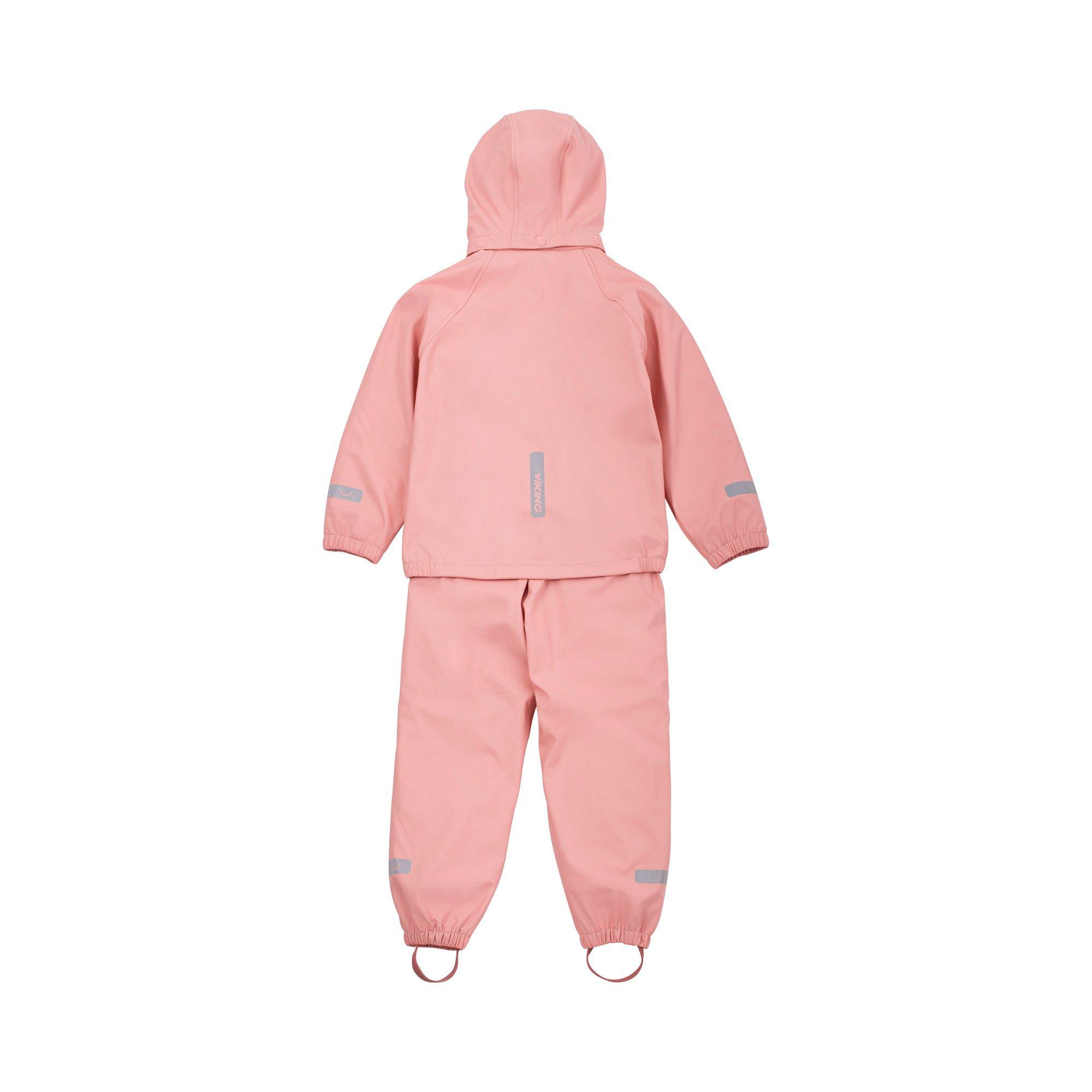 Light Pink - Viking - Kids' Indie RainSet Anorak - 2
