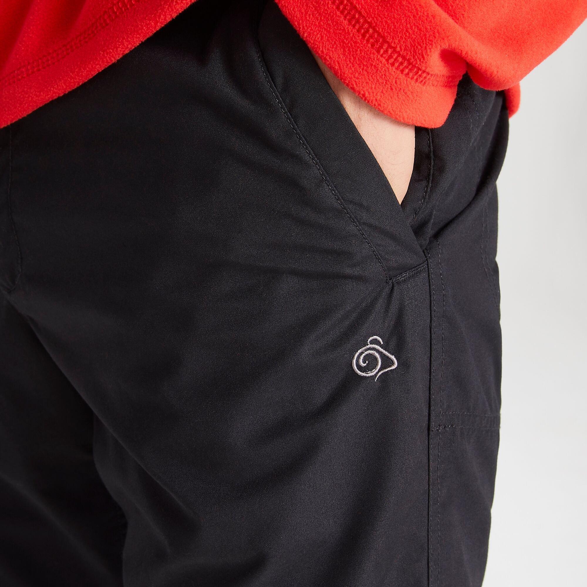 Schwarz - Craghoppers - Men's Crag Kiwi Slim Walking Trousers - 6