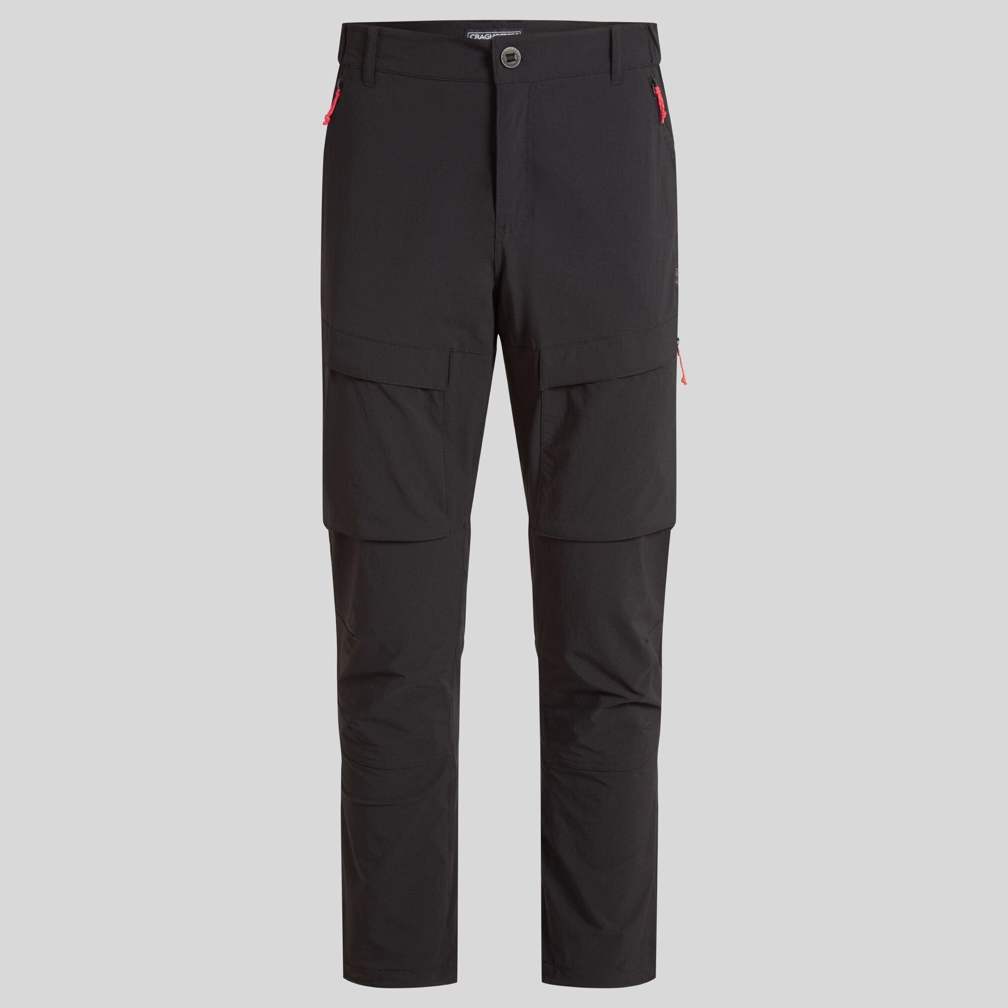 Black/Black - Craghoppers - Men's Crag Kiwi Pro Walking Trousers