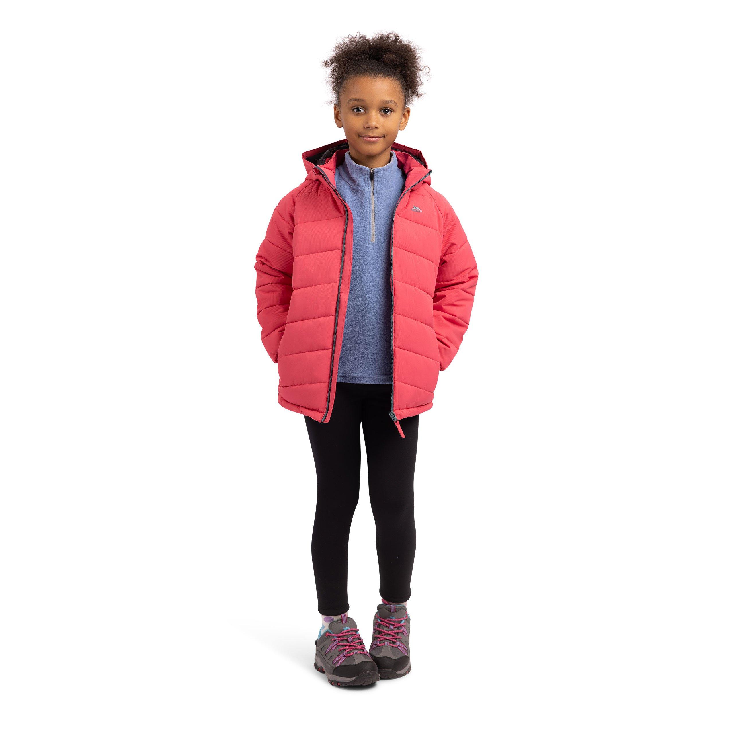 Strawberry - Trespass - Kids' Amira Insulated Lightweight Puffer Jacket - 2