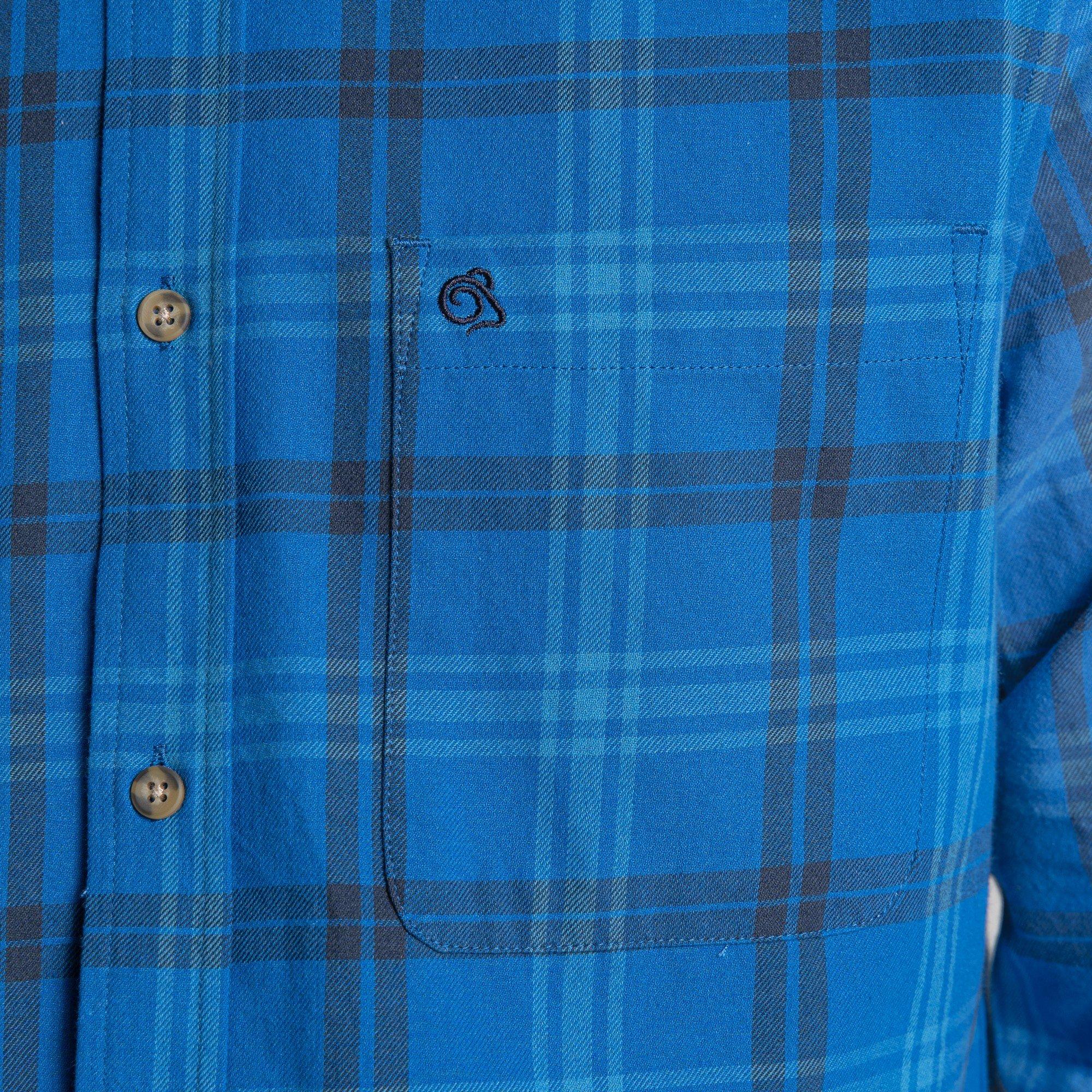 BoltBlue CHK - Craghoppers - Crag Lonbard LS Shrt Sn99 - 7