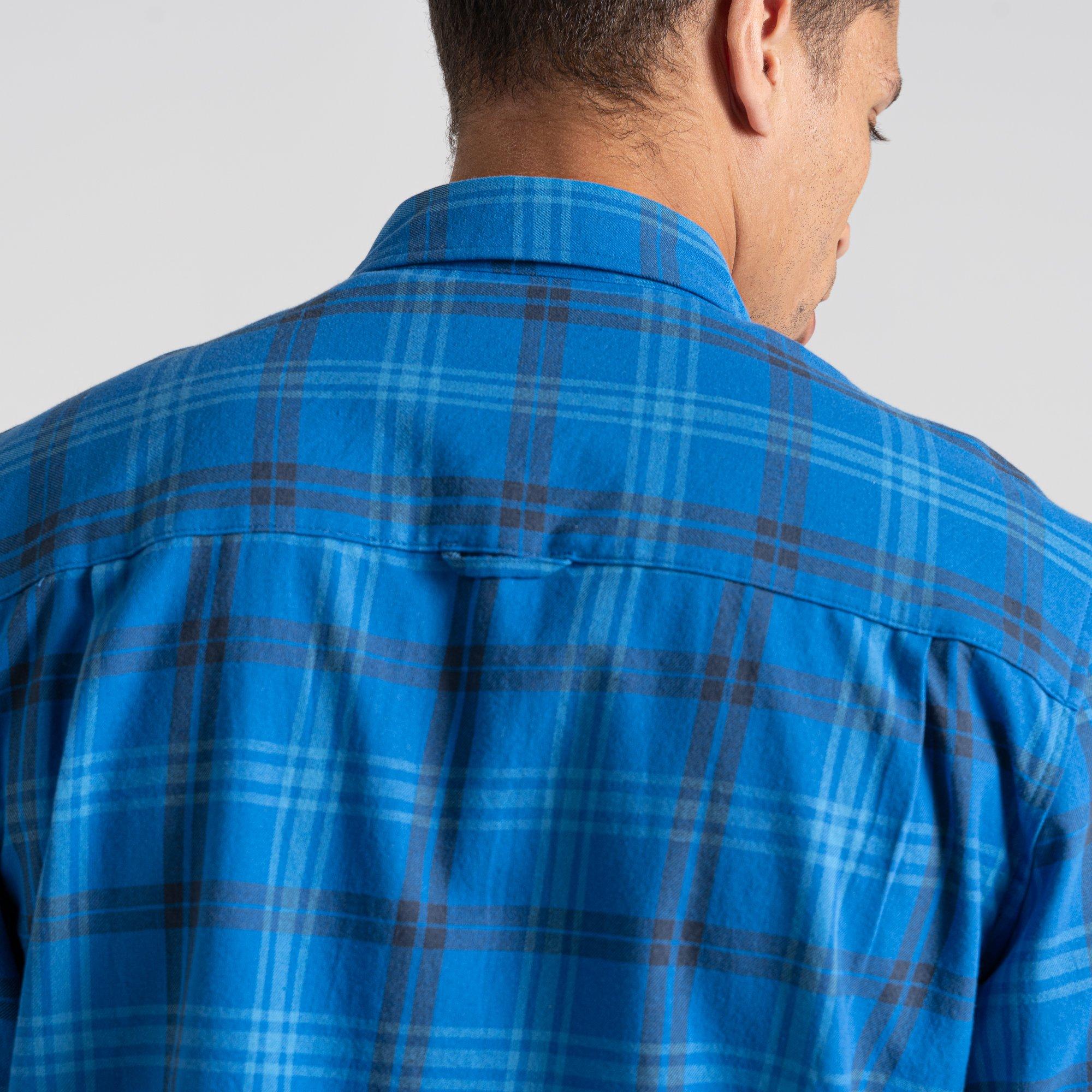 BoltBlue CHK - Craghoppers - Crag Lonbard LS Shrt Sn99 - 8