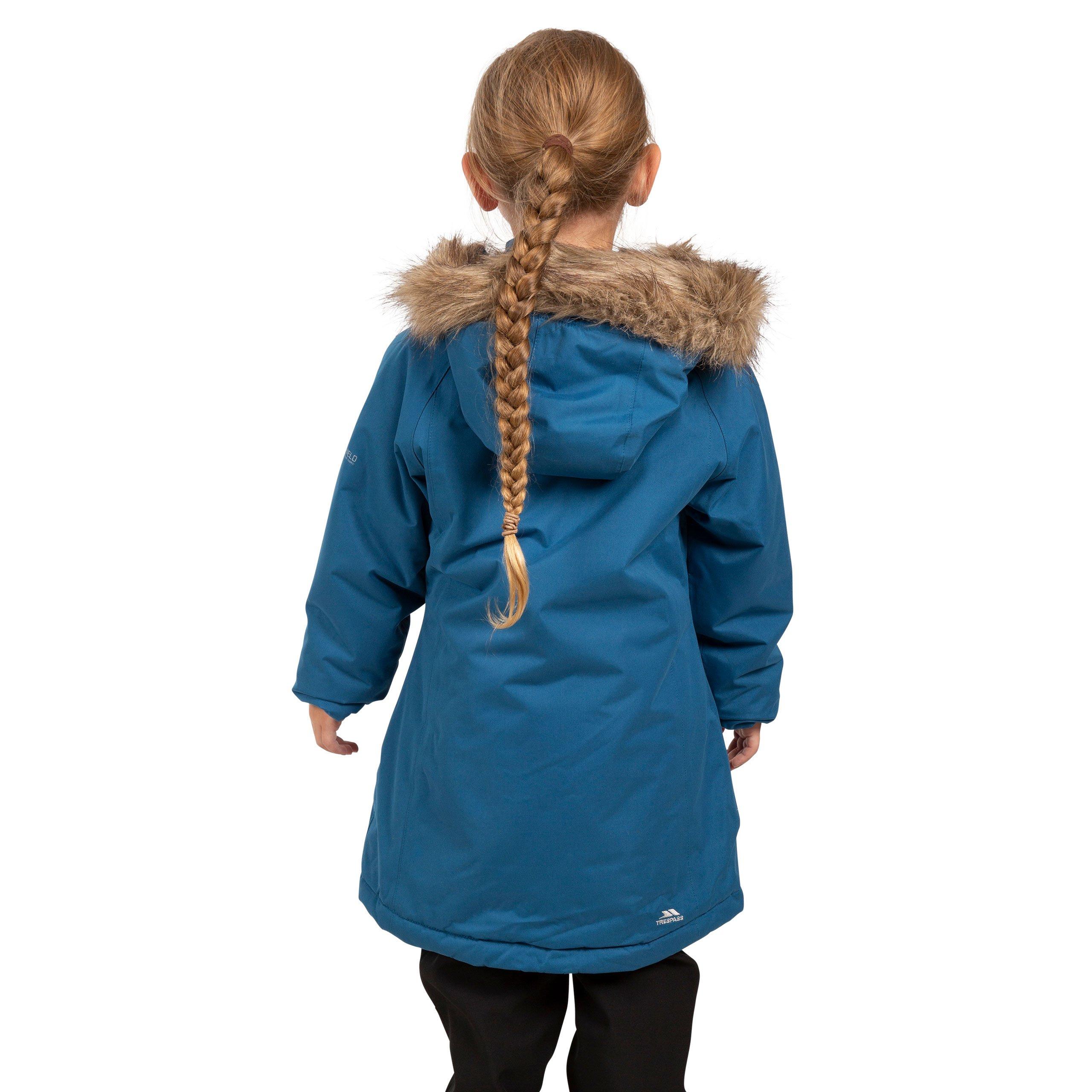 Cosmic Blue - Trespass - Fame Waterproof Parka - 4