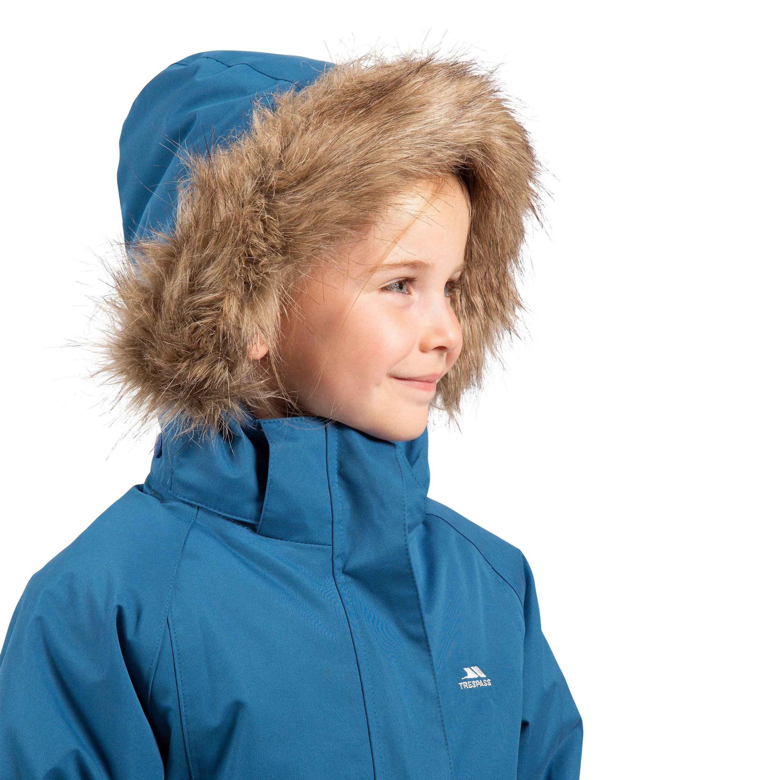 Cosmic Blue - Trespass - Fame Waterproof Parka - 7