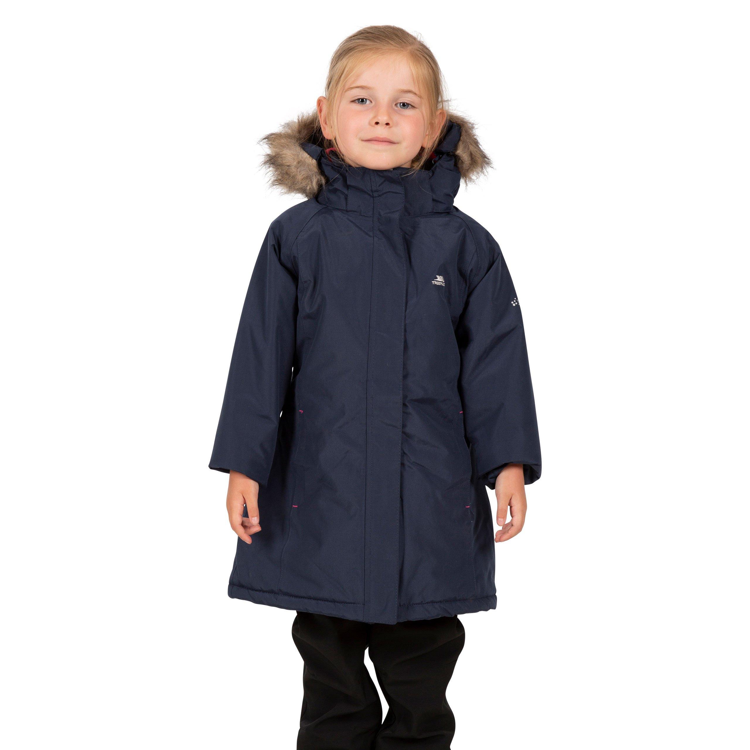 Navy - Trespass - Kids' Fame Waterproof Parka - 2