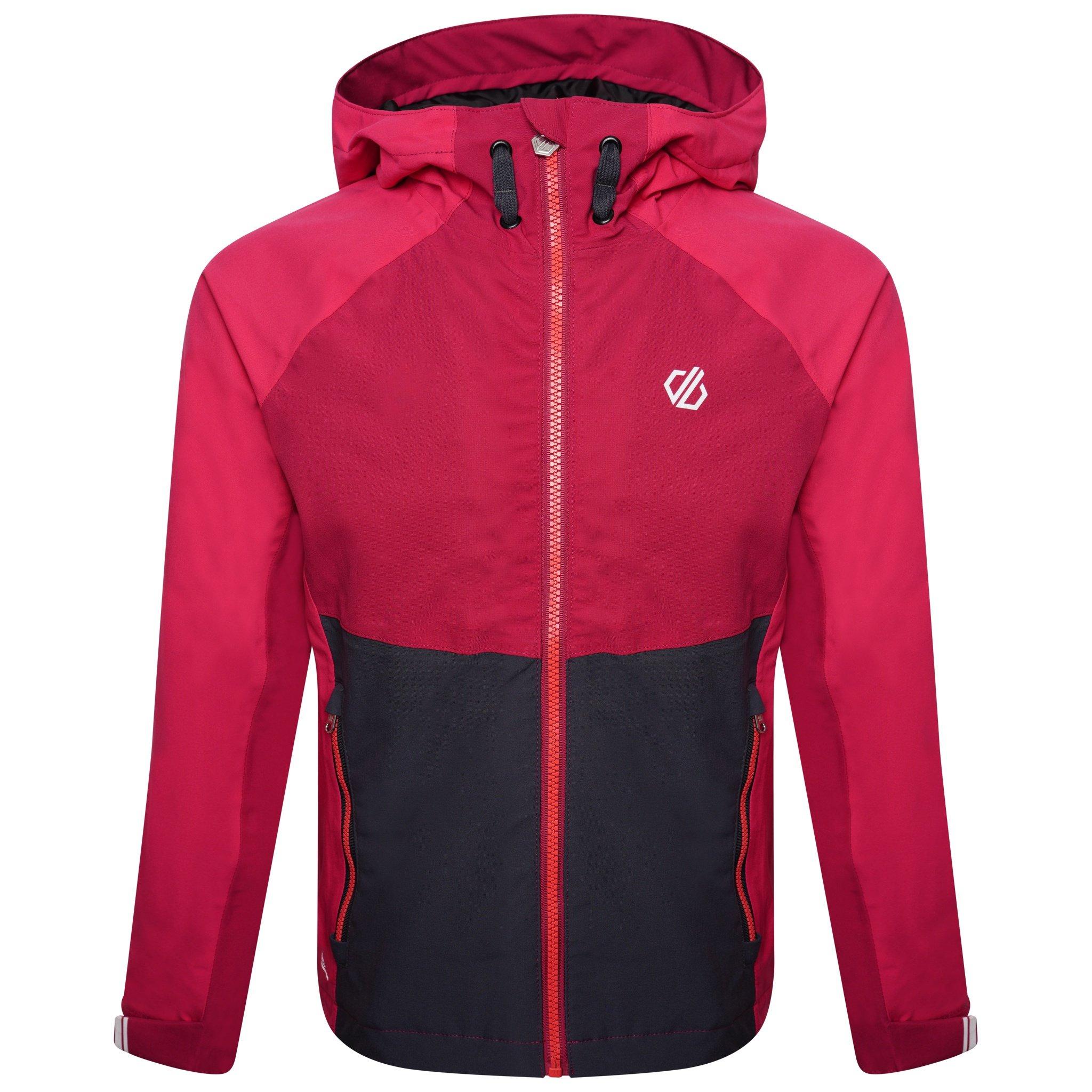 Duches/Berry - Dare 2b - Unisex Kids' In The Lead Breathable Waterproof Jacket - 4