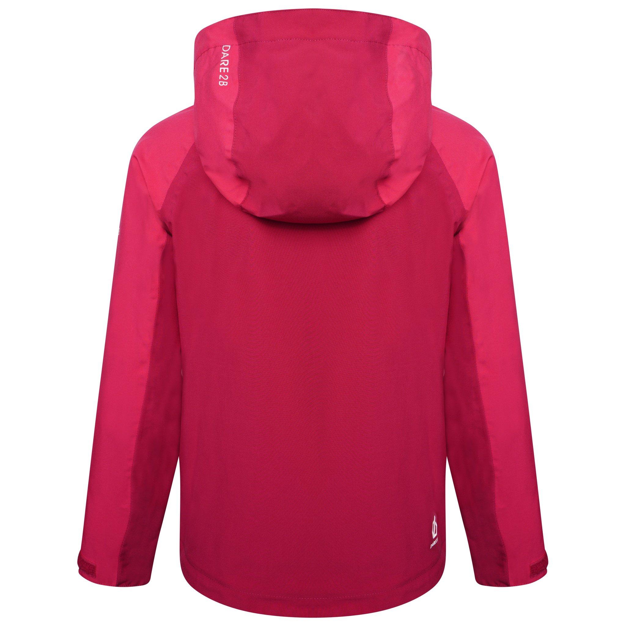 Duches/Berry - Dare 2b - Unisex Kids' In The Lead Breathable Waterproof Jacket - 6