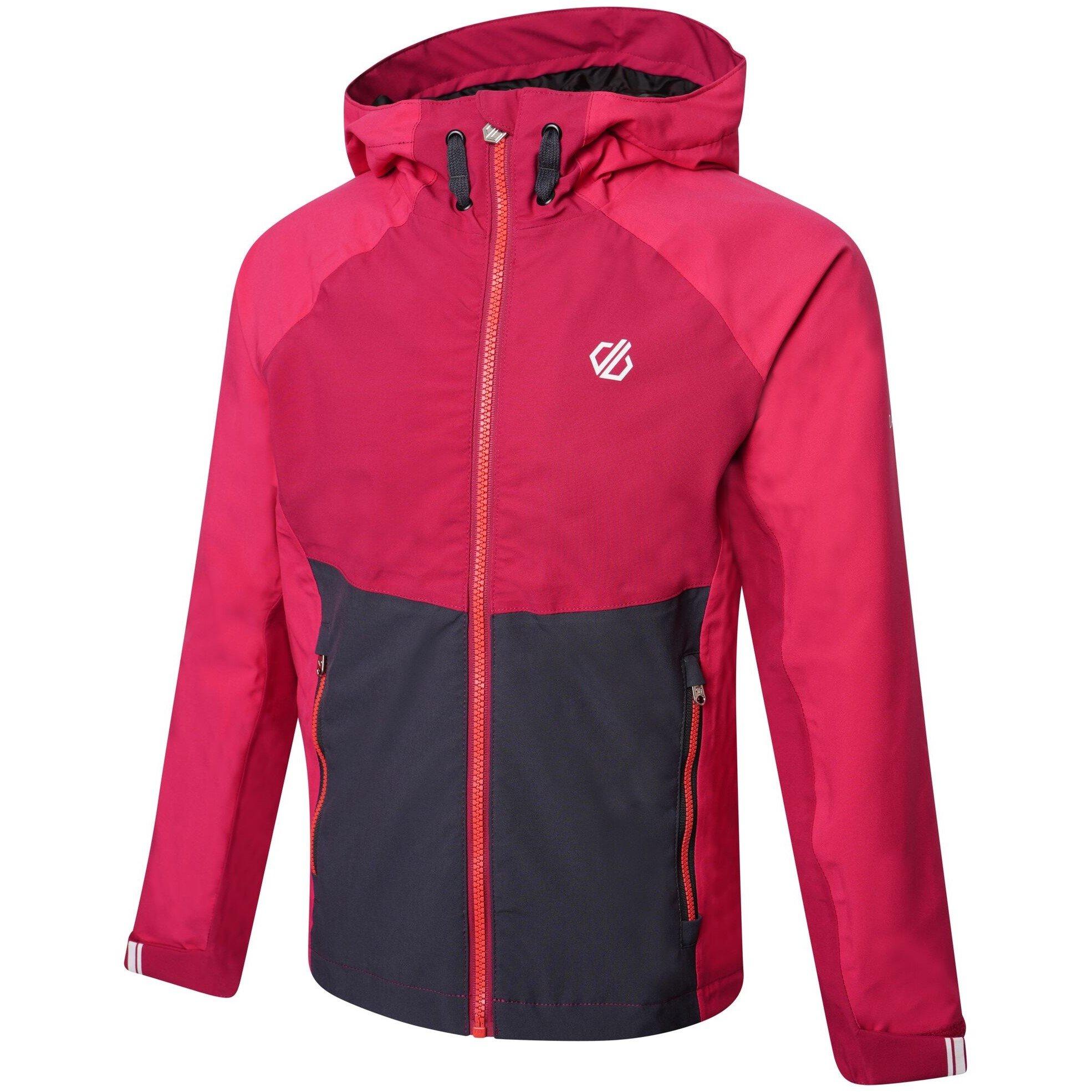 Duches/Berry - Dare 2b - Unisex Kids' In The Lead Breathable Waterproof Jacket - 2