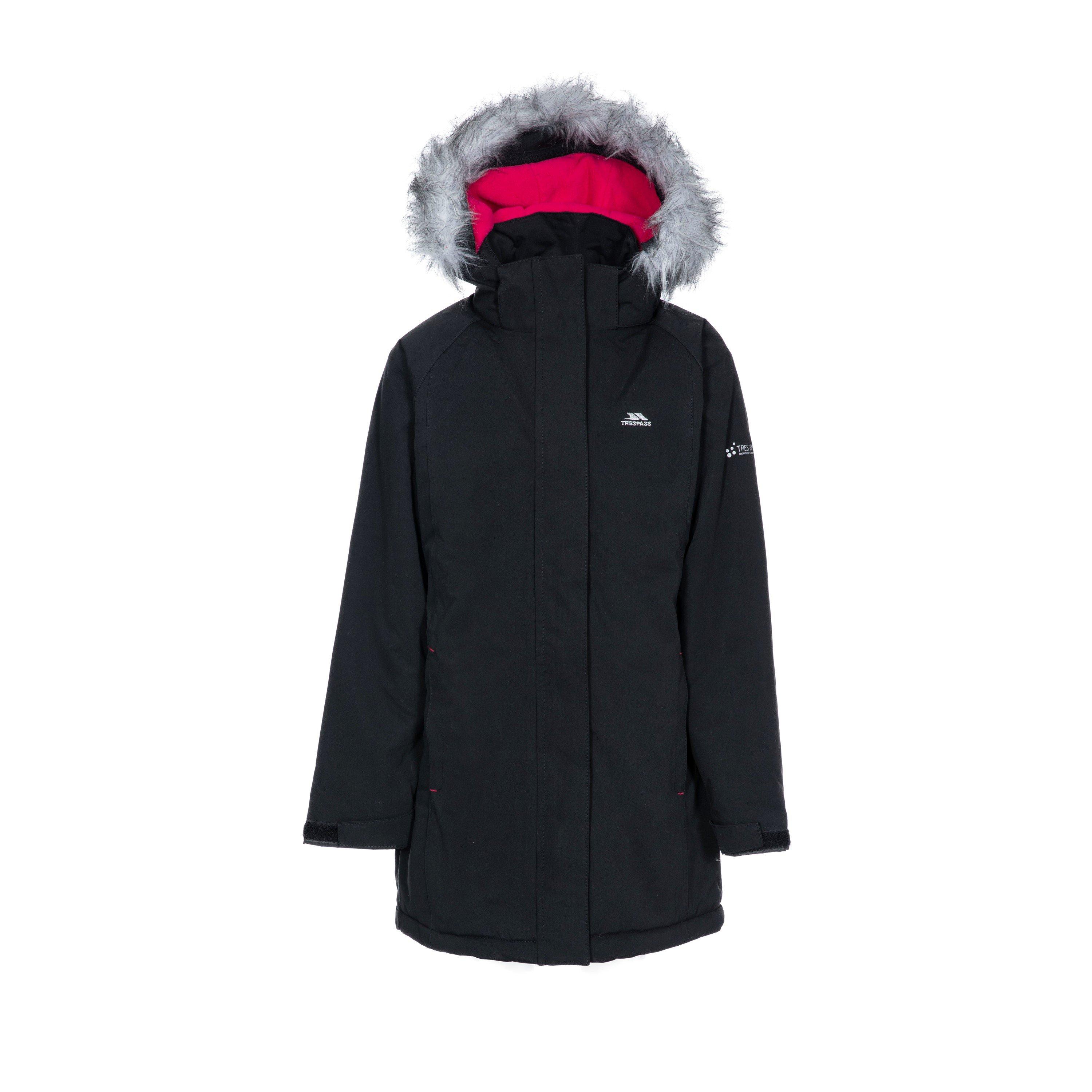 Sort - Trespass - Fame Waterproof Parka - 2