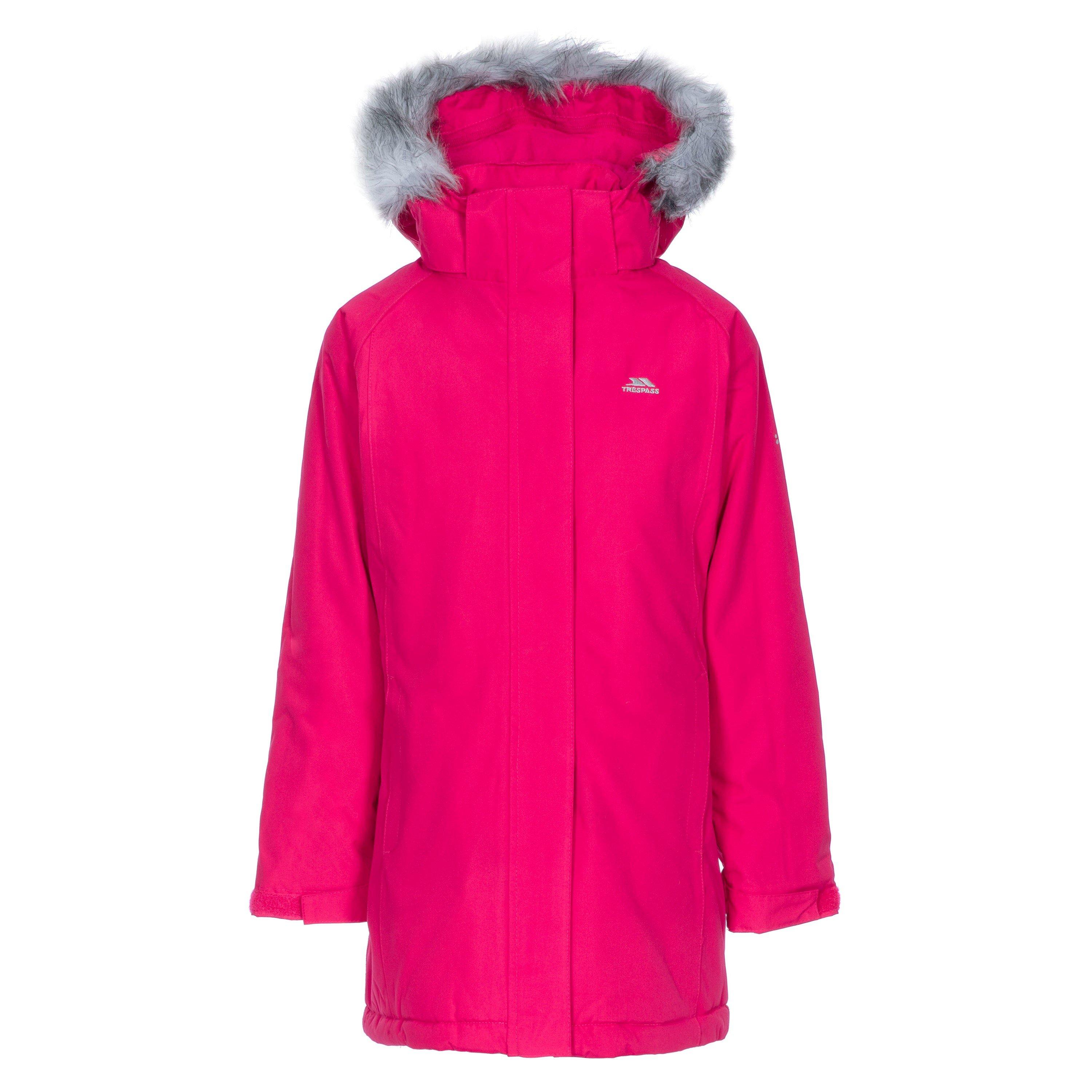 Raspberry - Trespass - Fame Waterproof Parka - 2