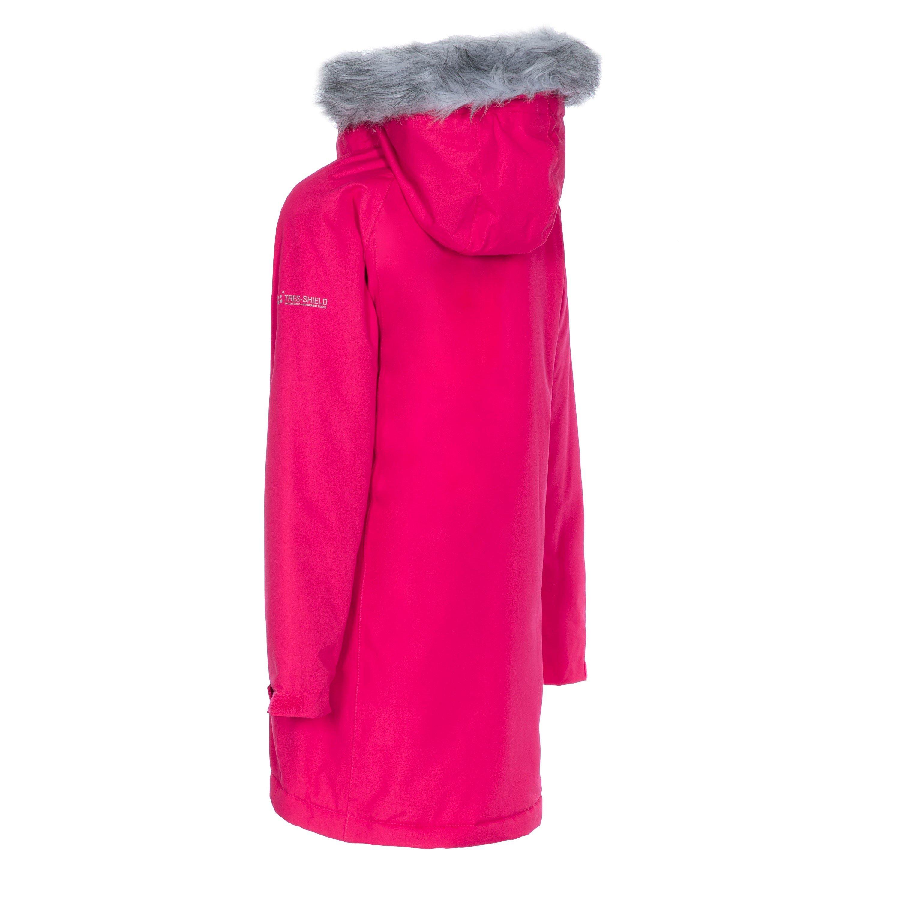 Raspberry - Trespass - Fame Waterproof Parka - 3