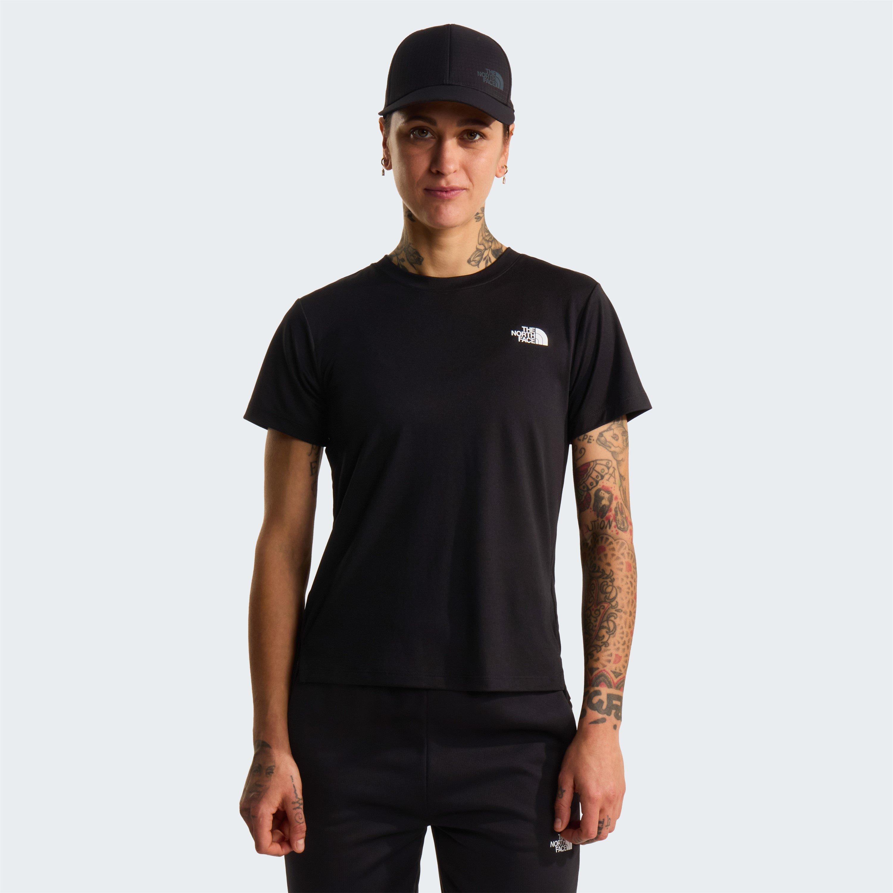 Black - The North Face - Womens TNF Flex Regular Short-Sleeve Performance T-Shirt - 3