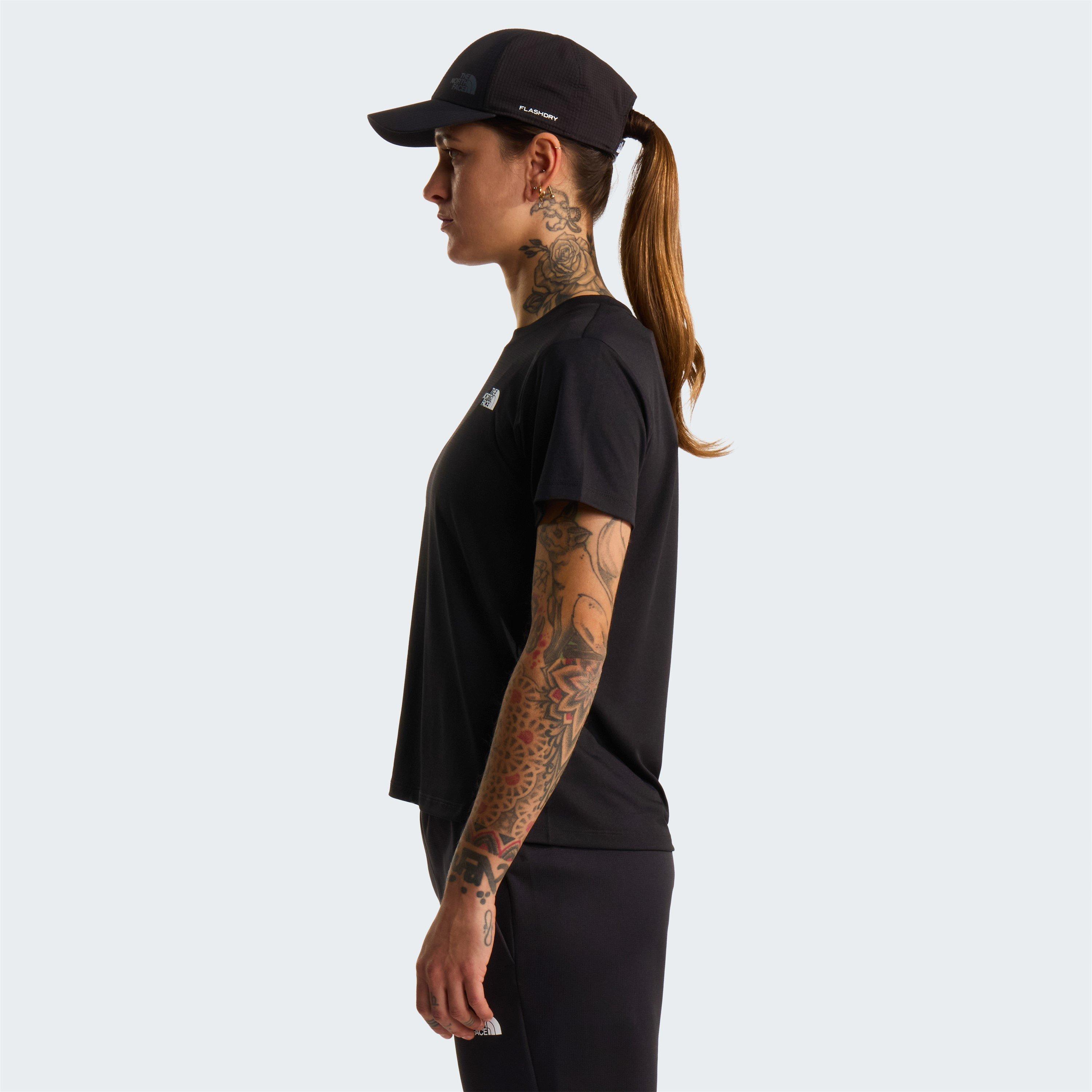 Black - The North Face - Womens TNF Flex Regular Short-Sleeve Performance T-Shirt - 5