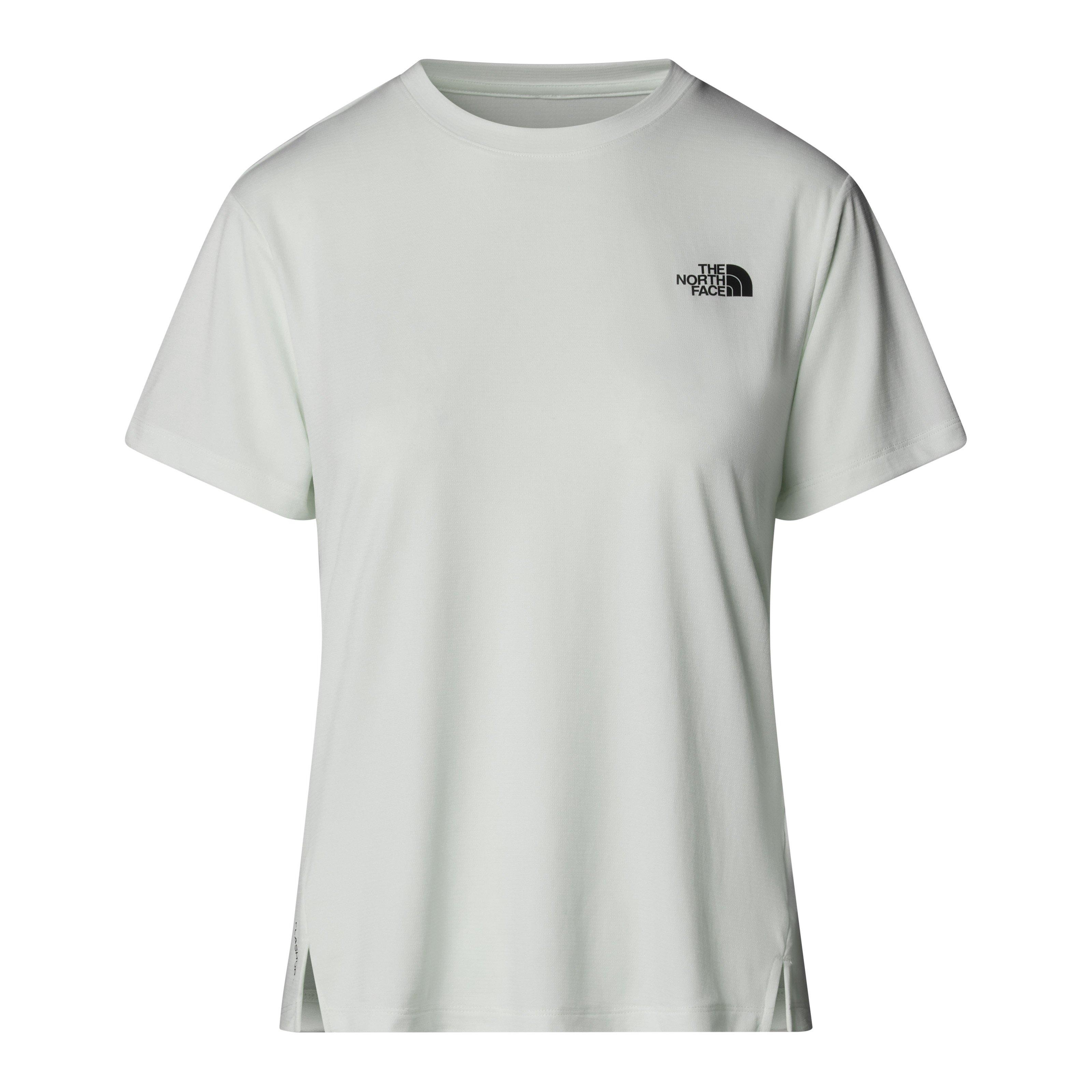 White Dune - The North Face - Womens TNF Flex Regular Short-Sleeve Performance T-Shirt - 1