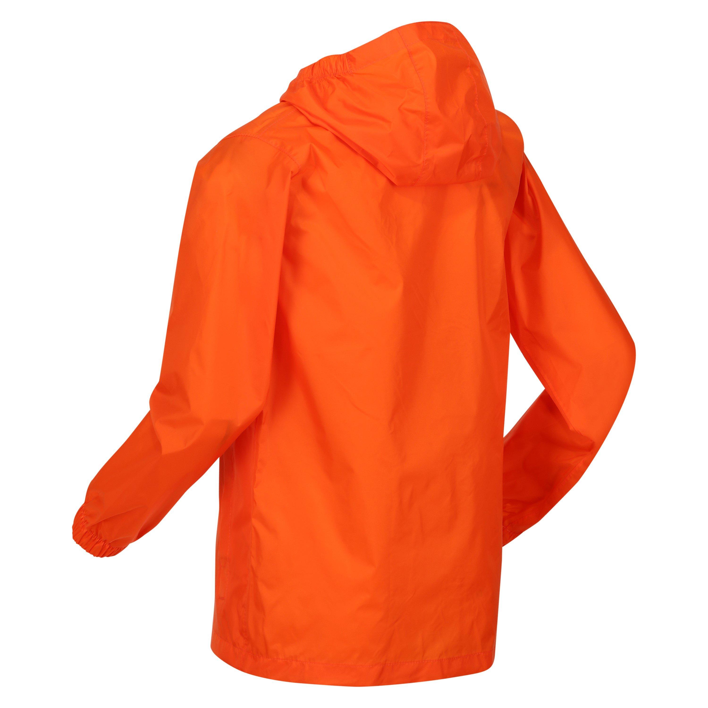 Blaze narančasta - Regatta - Kids' Pack It Waterproof Jacket - 2