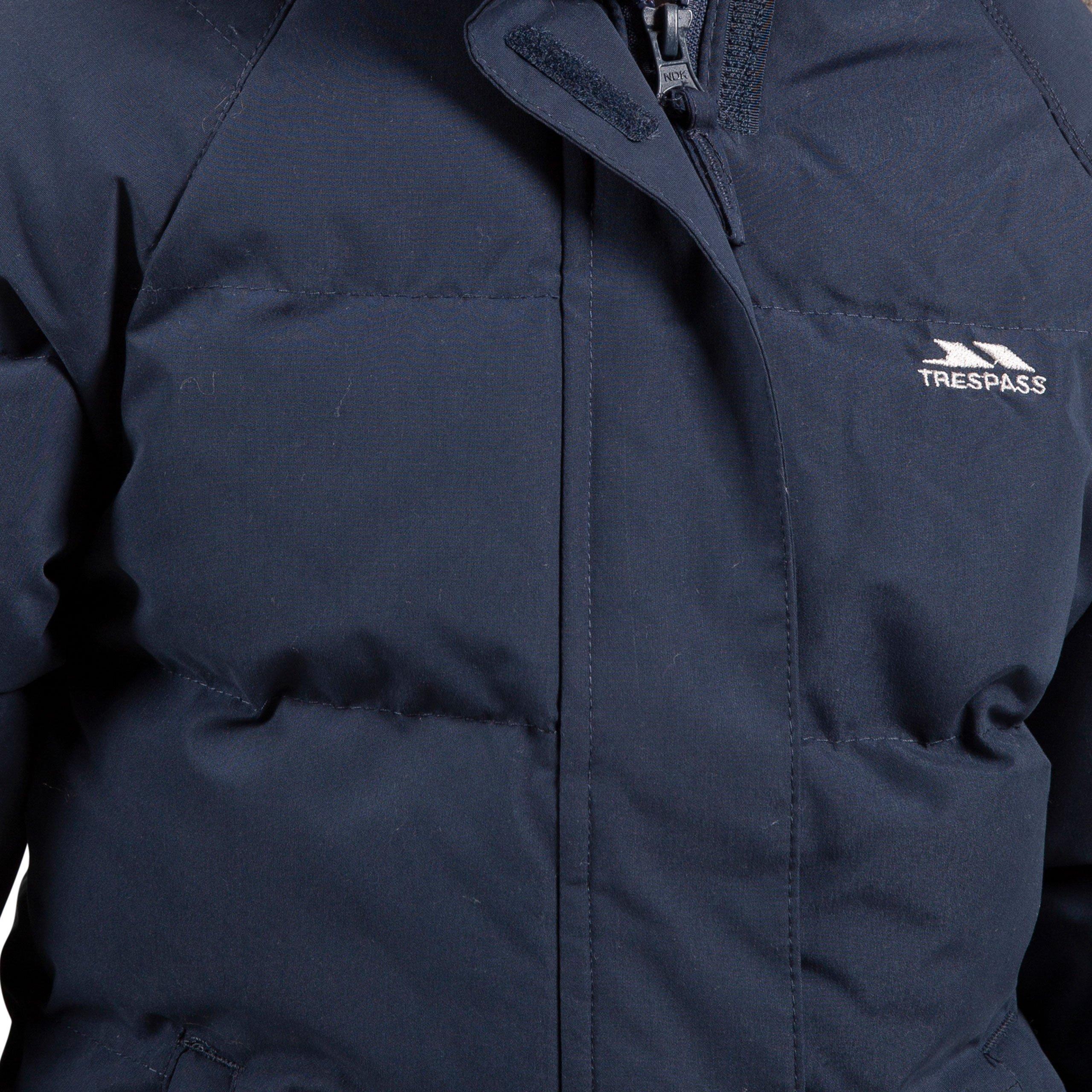 Marineblå - Trespass - Padded Waterproof Jacket - 5