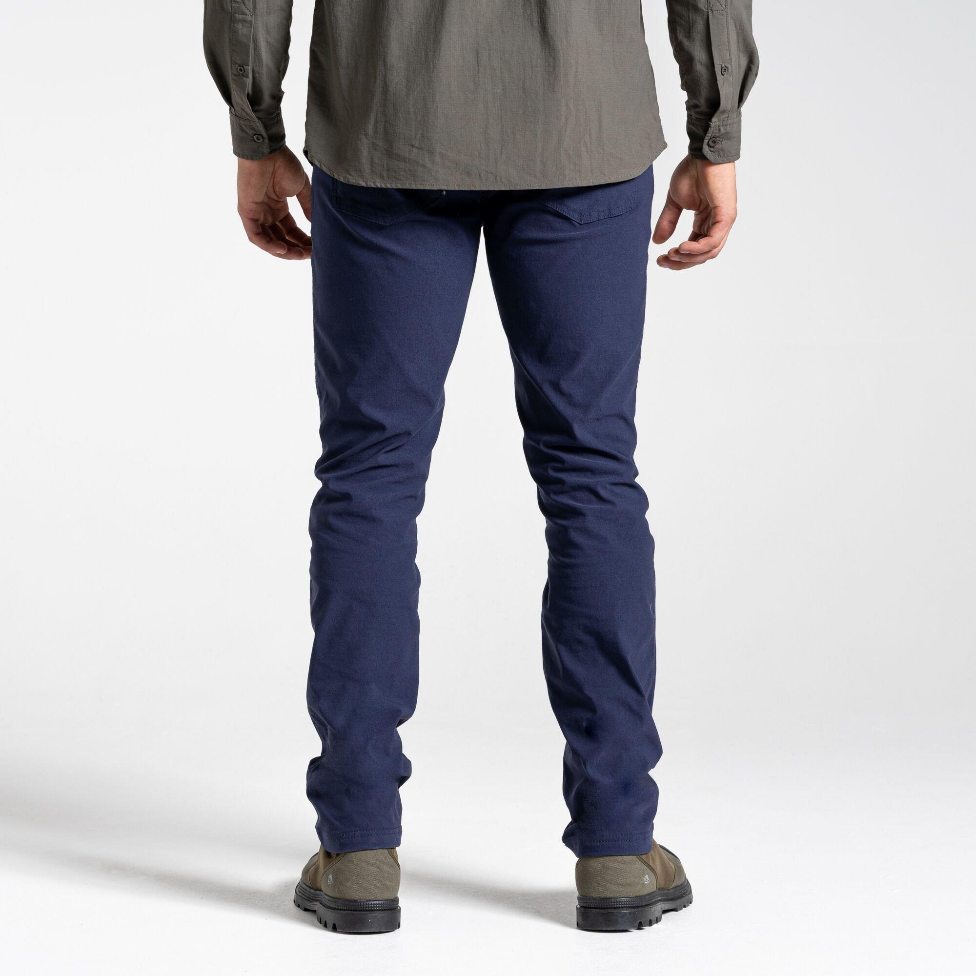 Blue Navy - Craghoppers - Men's Crag Santos Walking Trousers - 2