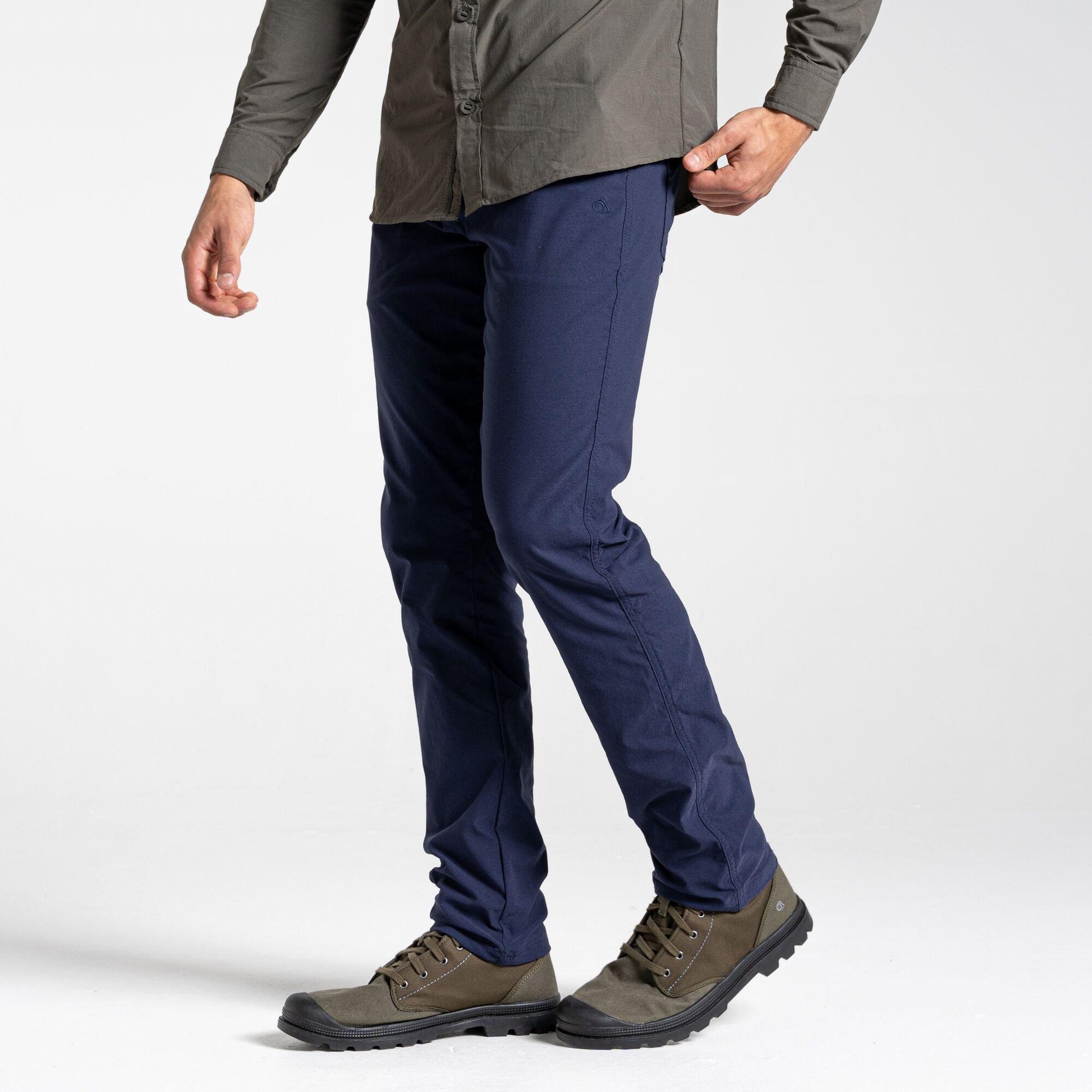 Blue Navy - Craghoppers - Men's Crag Santos Walking Trousers - 4