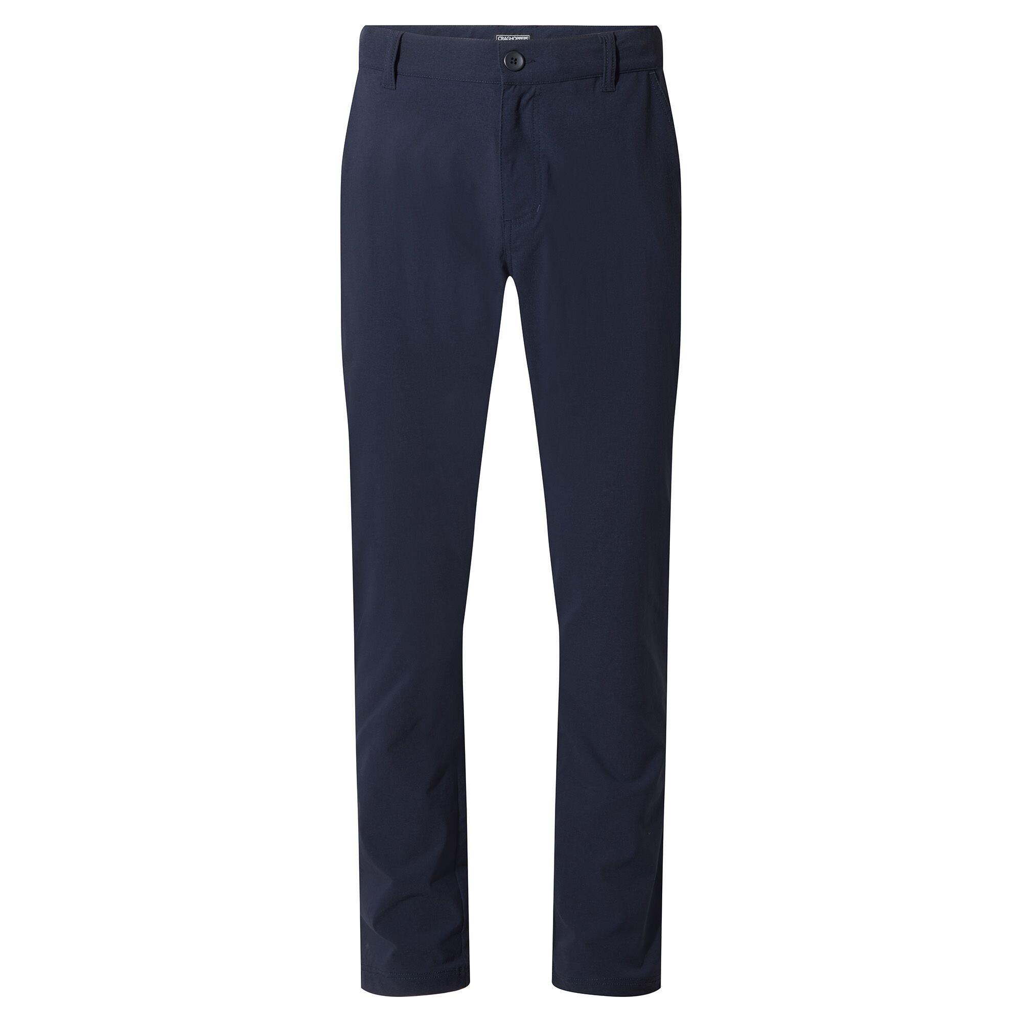 Blue Navy - Craghoppers - Men's Crag Santos Walking Trousers - 10