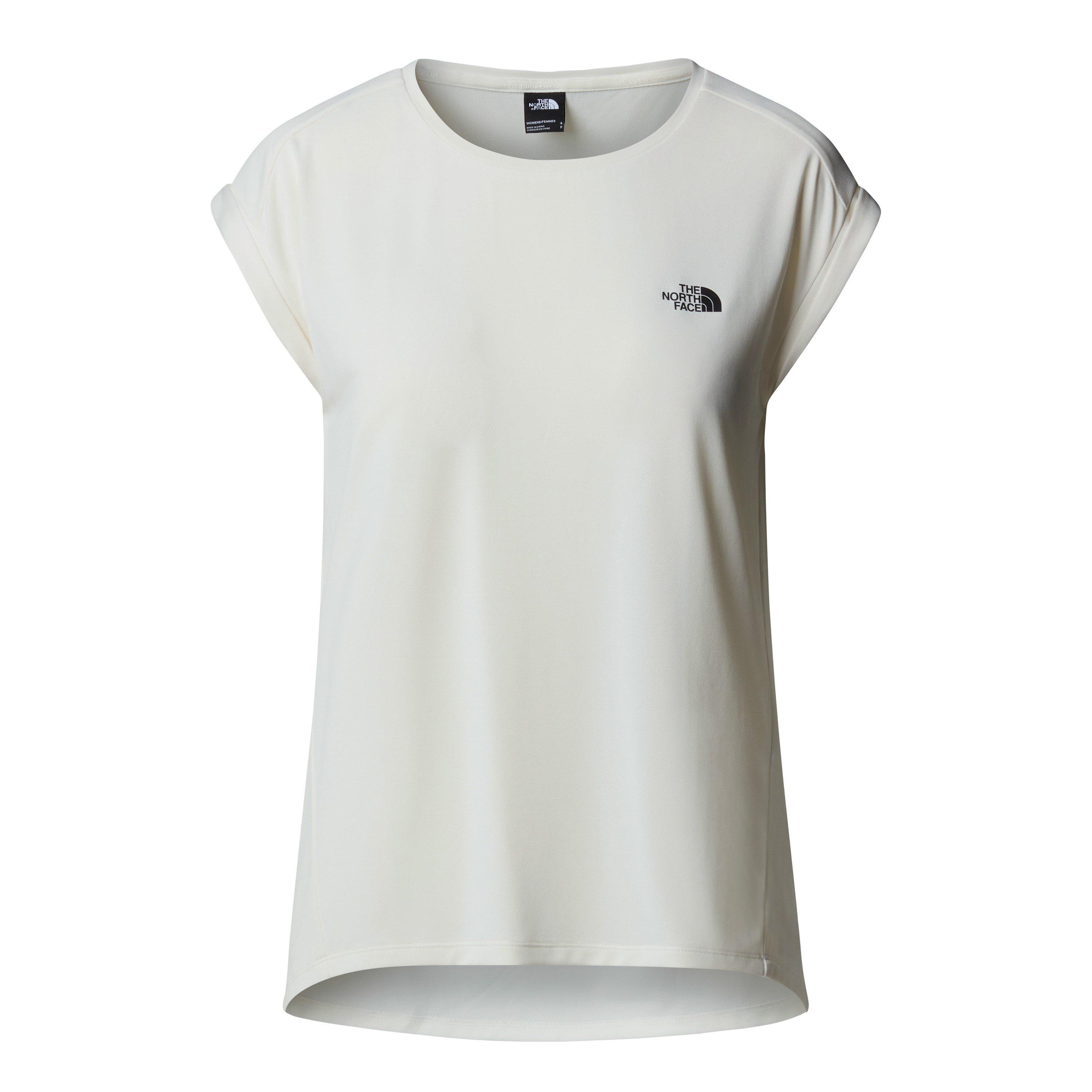The North Face Women's Short-Sleeve Performance T-Shirt - White Dune - 8 (XS)