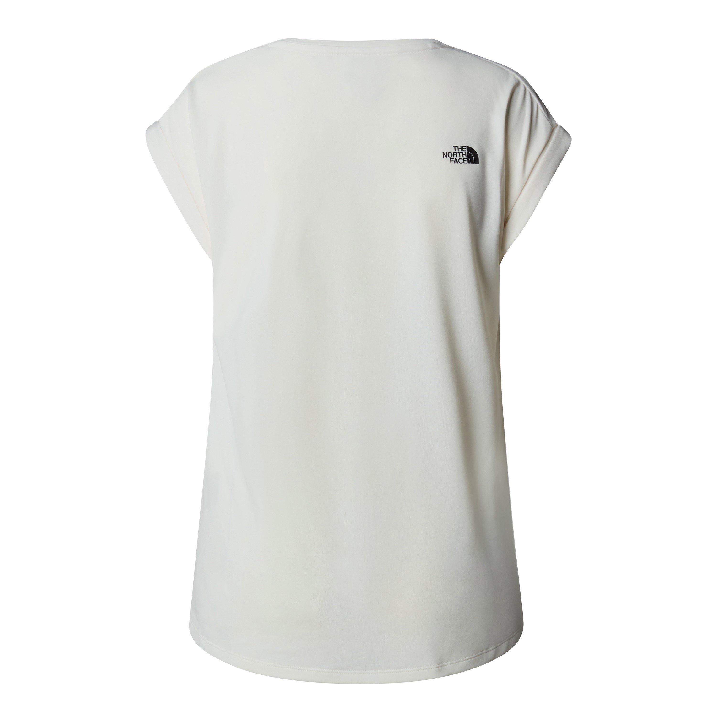 White Dune - The North Face - Womens Short-Sleeve Performance T-Shirt - 2