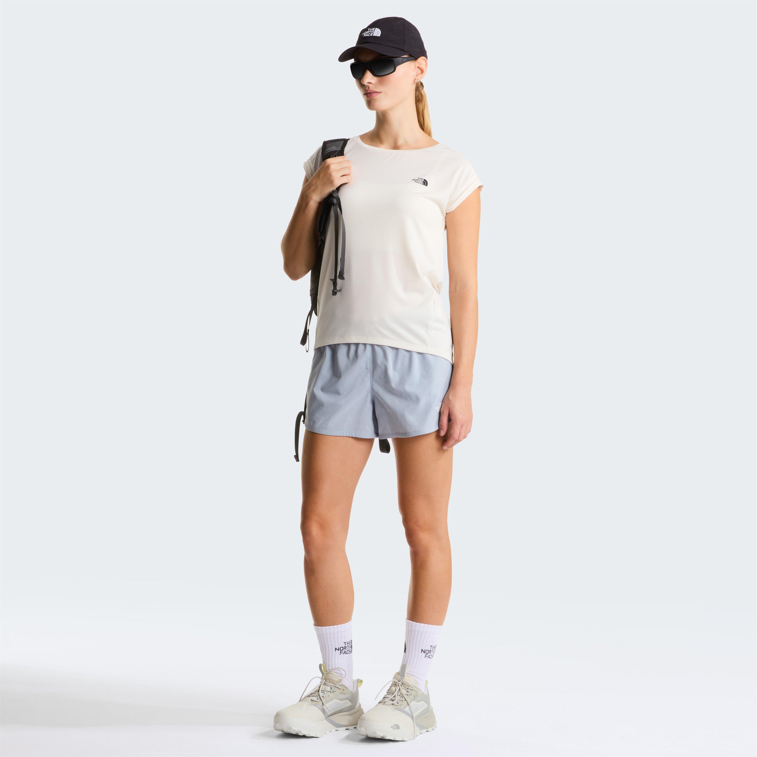 White Dune - The North Face - Womens Short-Sleeve Performance T-Shirt - 5
