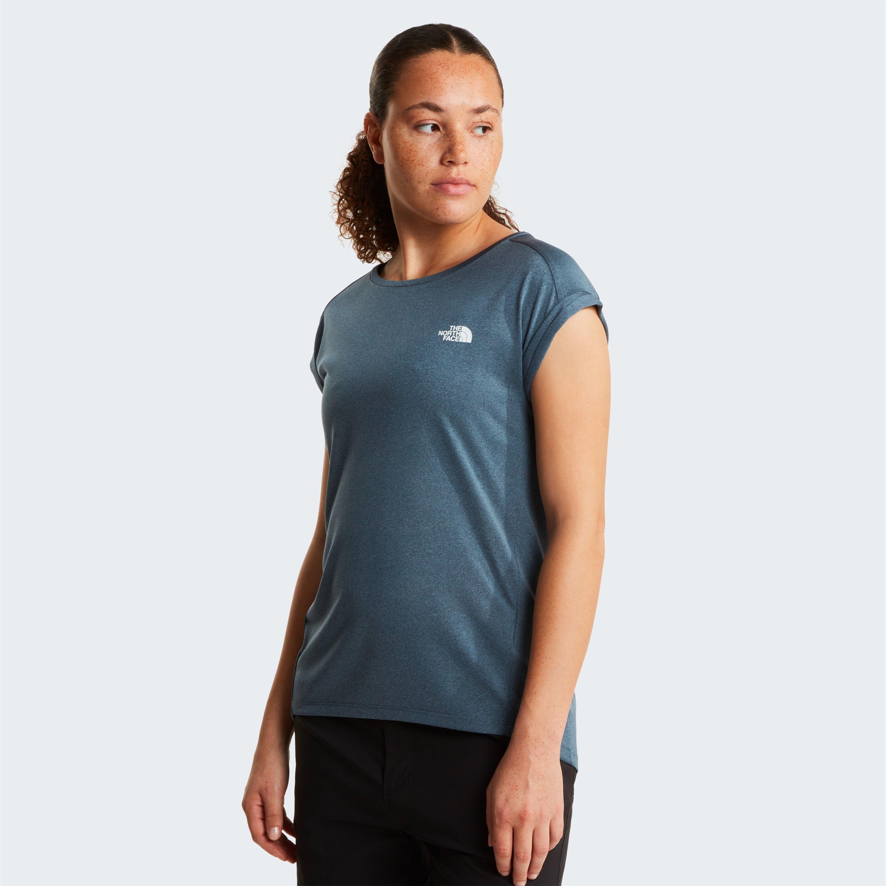 Granite Grey - The North Face - Womens Short-Sleeve Performance T-Shirt - 3