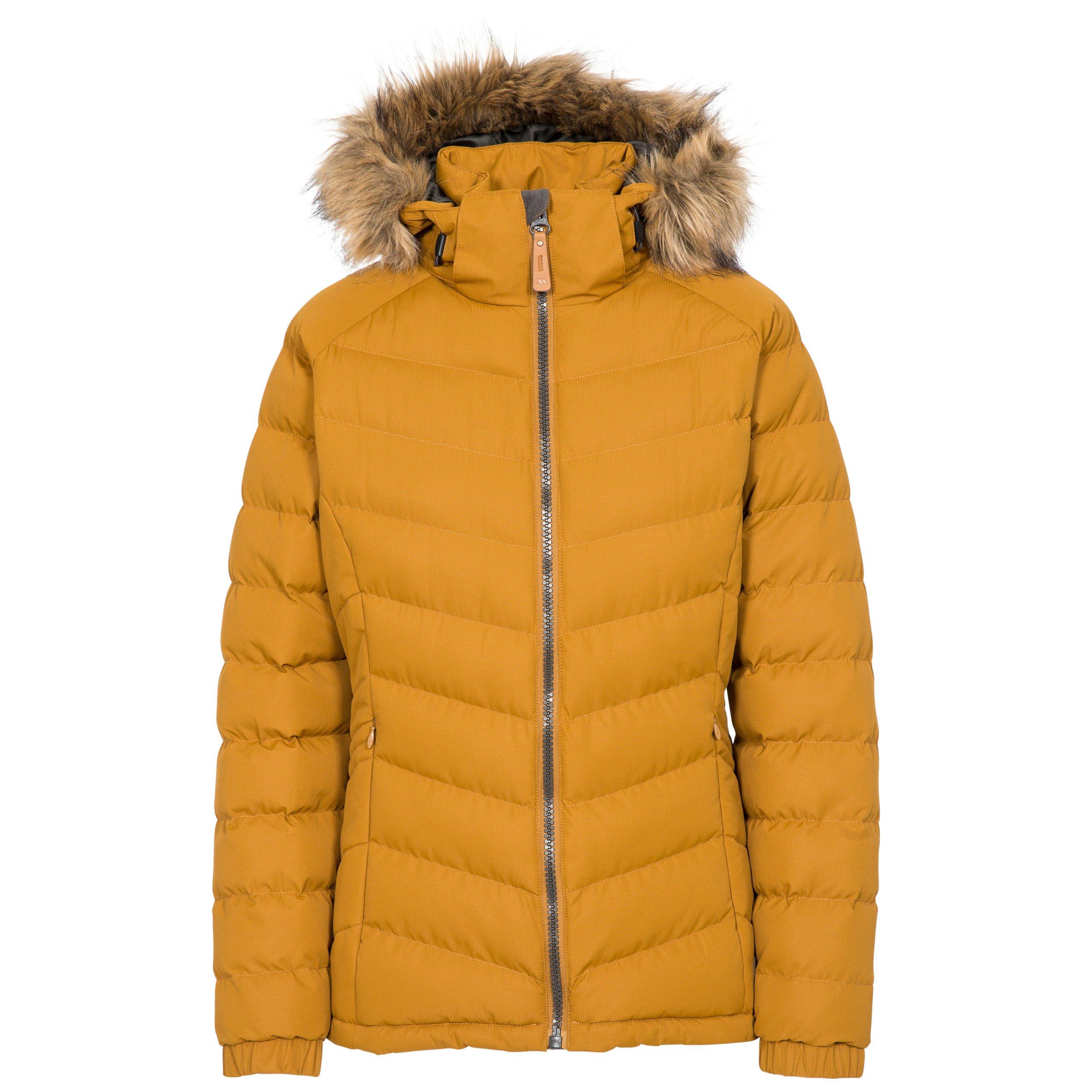 Trespass Women's Padded Insulated Parka - Golden Brown - 10 (S)