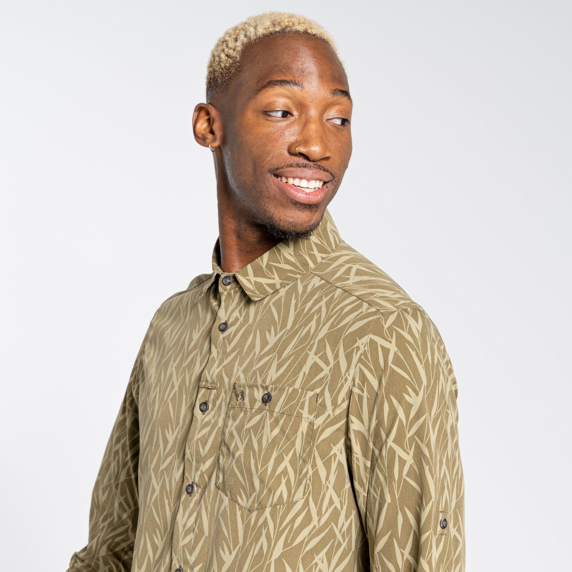 DkMoss Print - Craghoppers - Men's Crag Pinyon Long Sleeve Shirt - 4