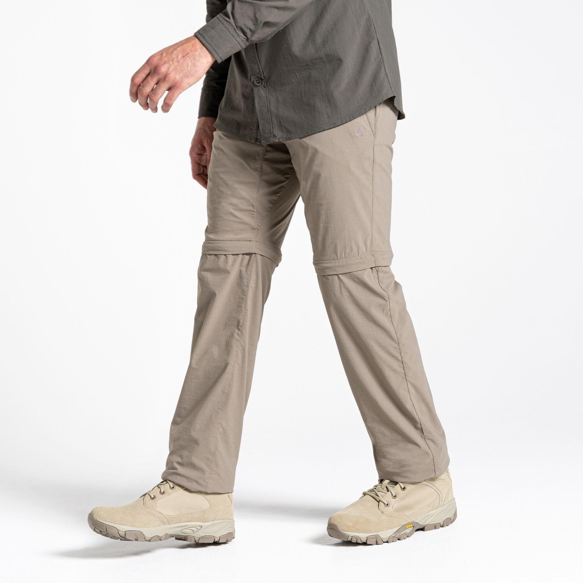 Pebble - Craghoppers - Men's Pro Moisture Wicking Stretch Walking Trousers - 1