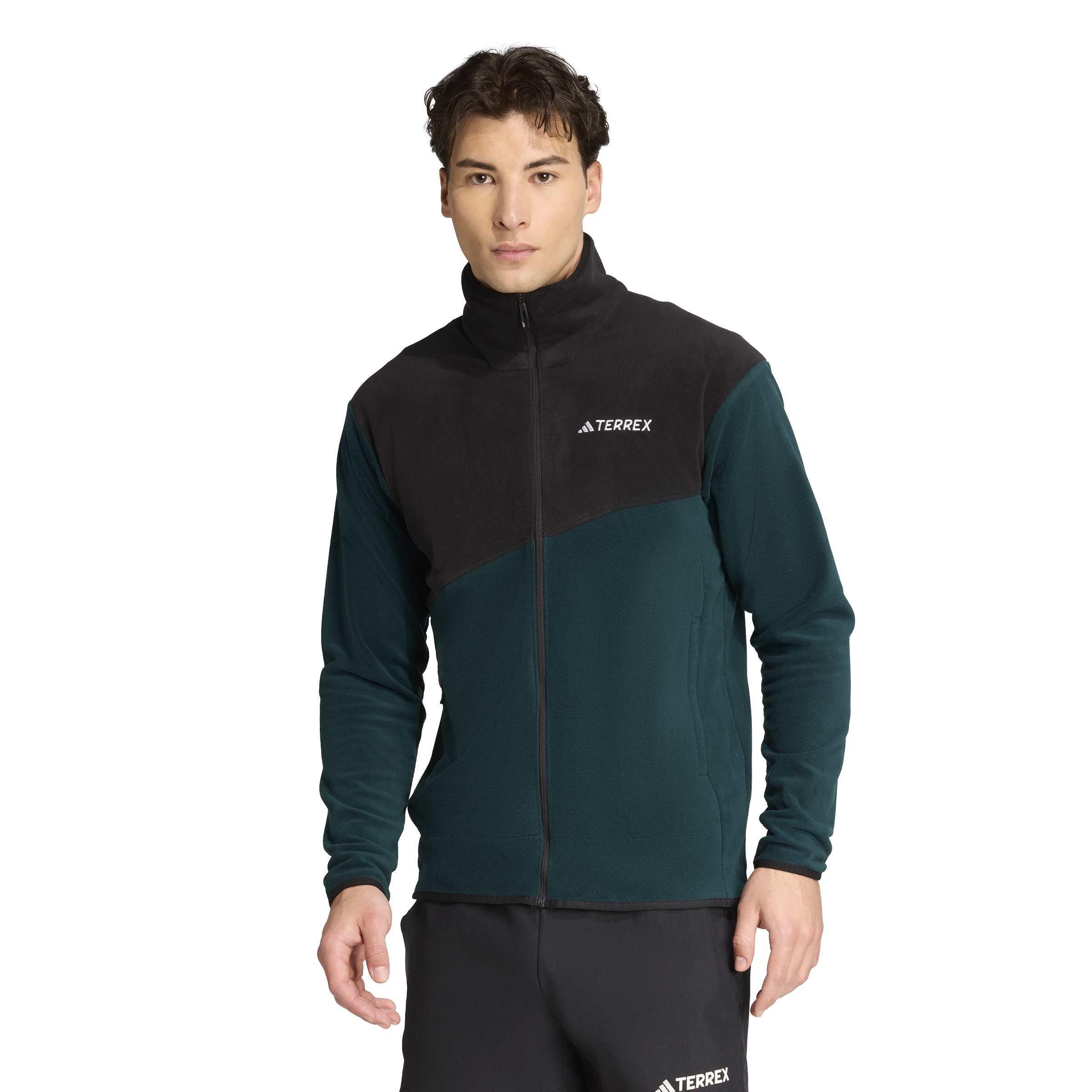 Aurivy/Black - adidas - Adidas Mt Fz Fleece Sn99 - 2