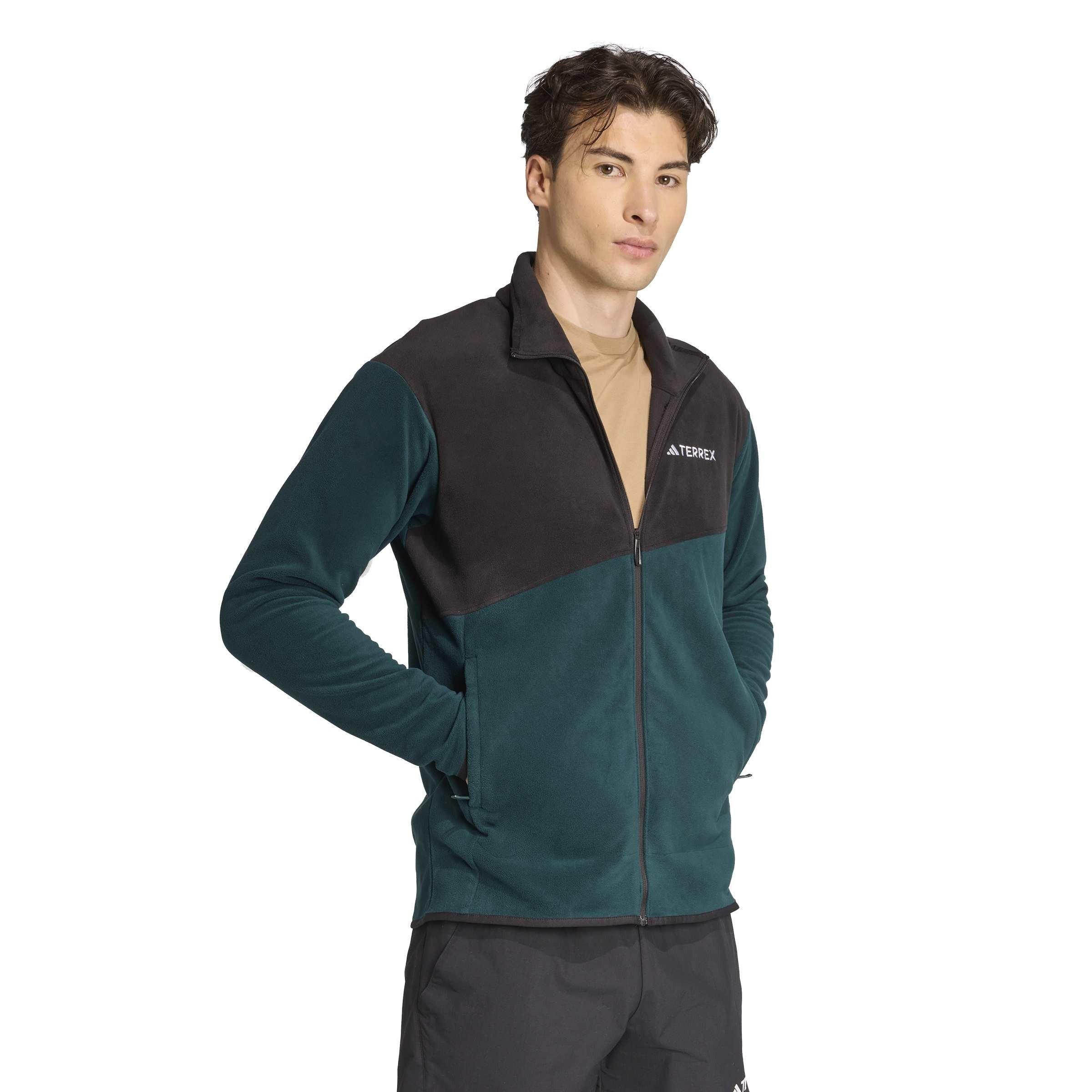 Aurivy/Black - adidas - Adidas Mt Fz Fleece Sn99 - 6