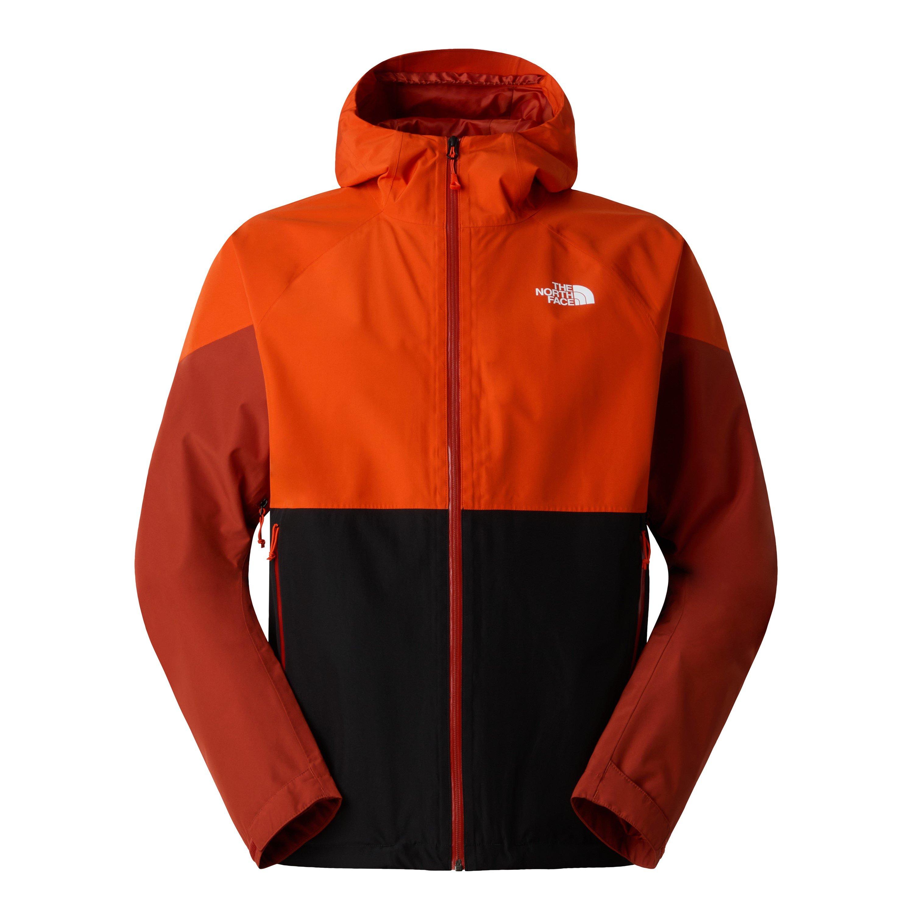 The North Face Men's Lightning Waterproof Jacket - Clay/Black - Small