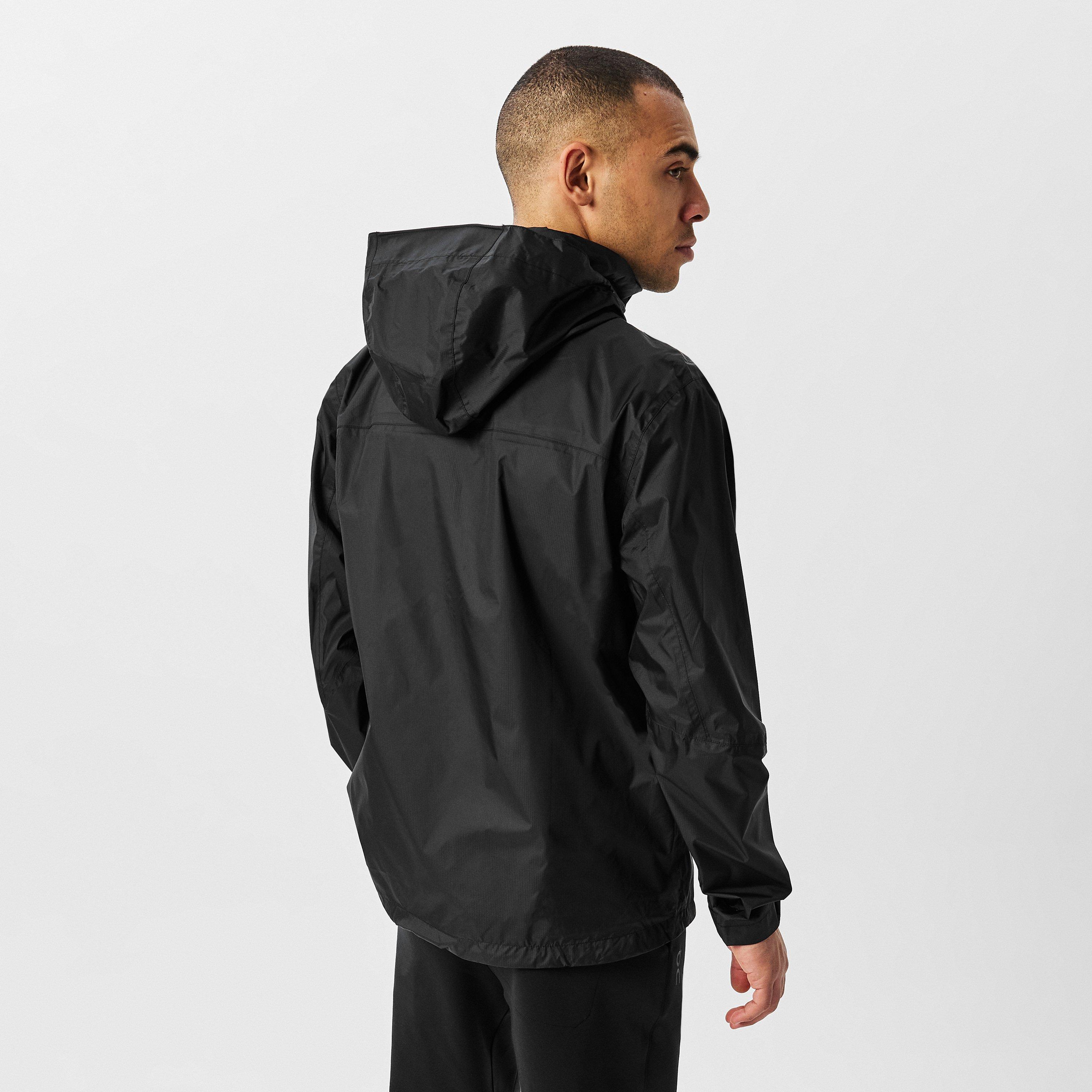 Black - Karrimor - Men's KARRIMOR Lightweight PFC-Free DWR Packable Waterproof Jacket - 4