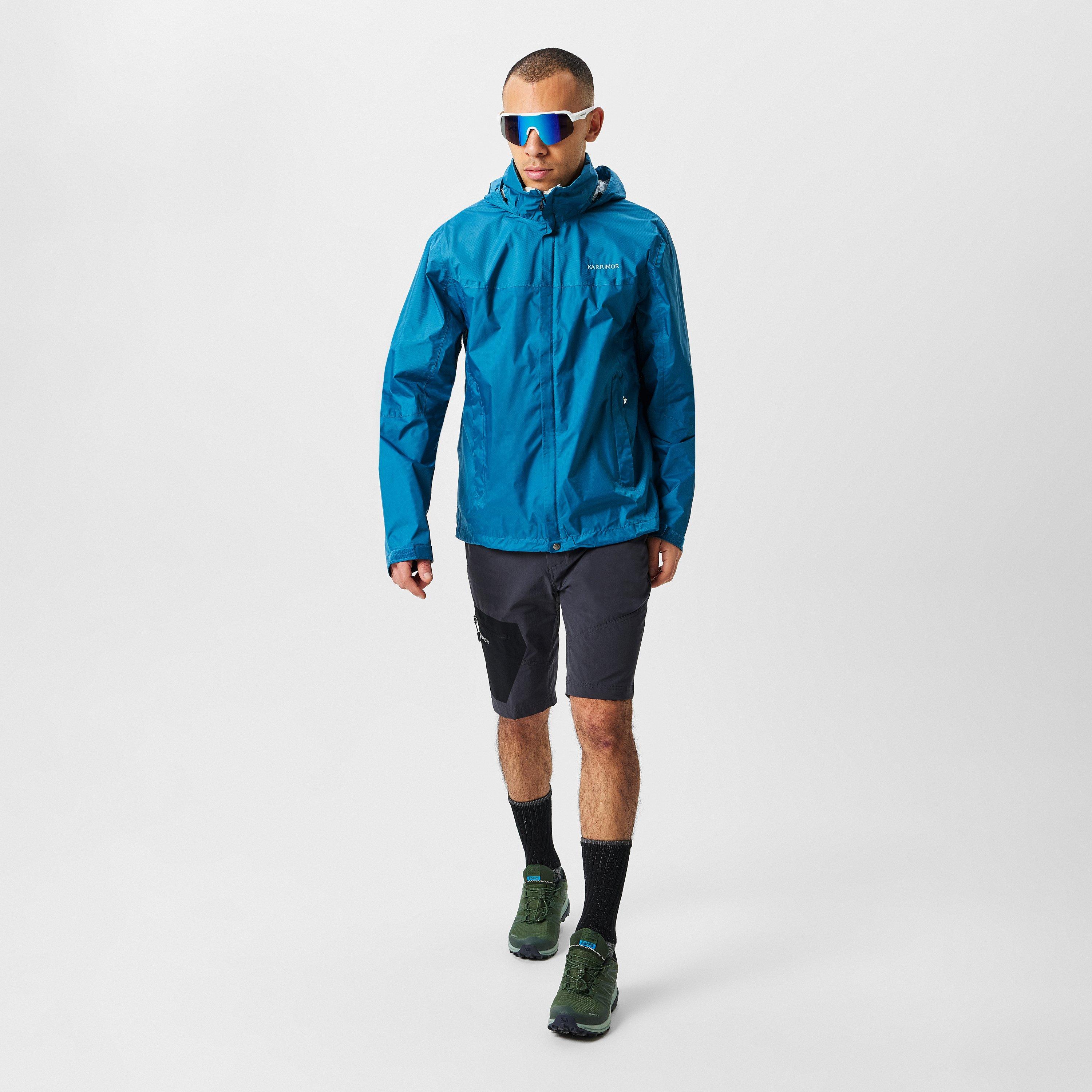 Blue - Karrimor - KARRIMOR Lightweight PFC-Free DWR Packable Waterproof Jacket - 7