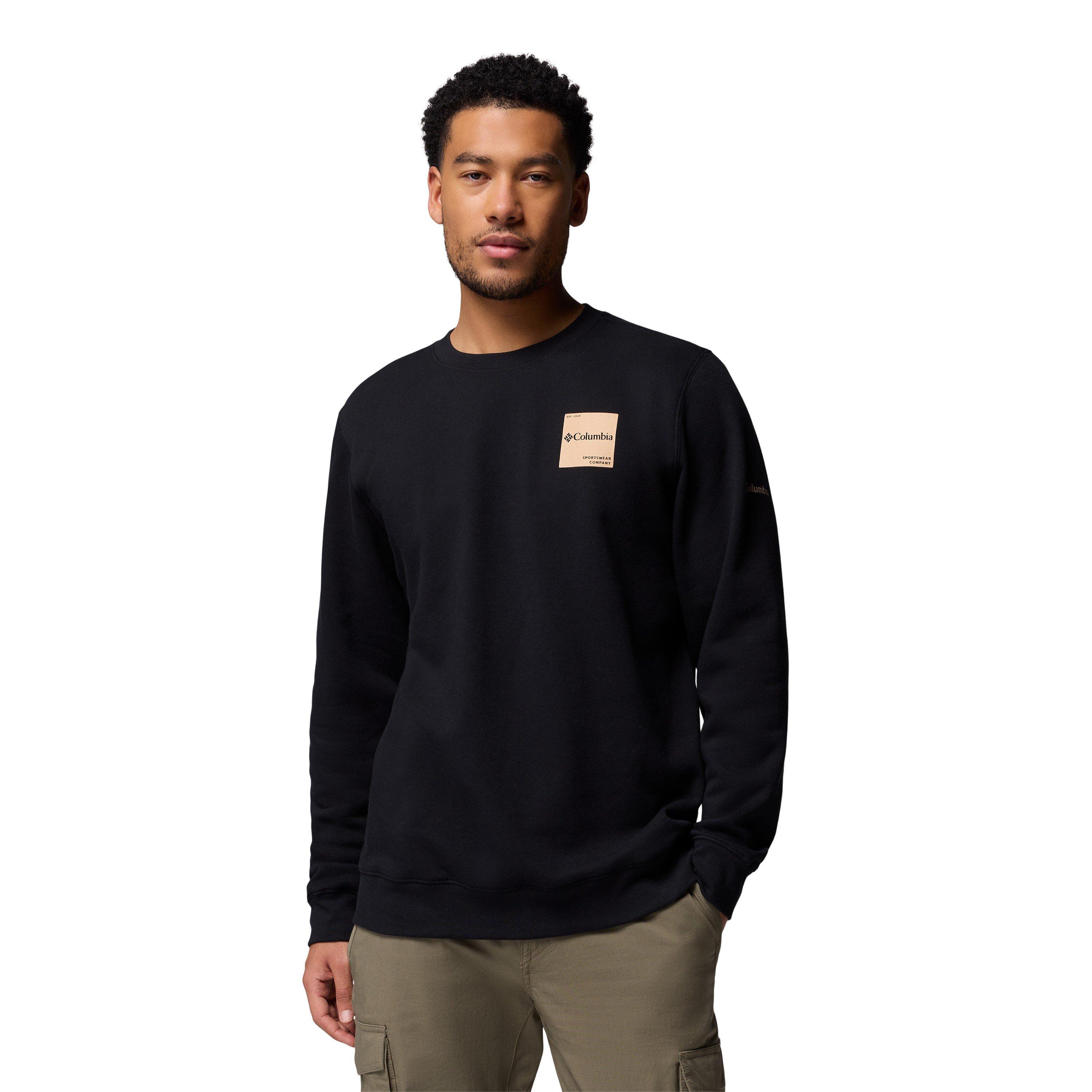 Columbia Men's Trek Crew Sweatshirt - Black - Small