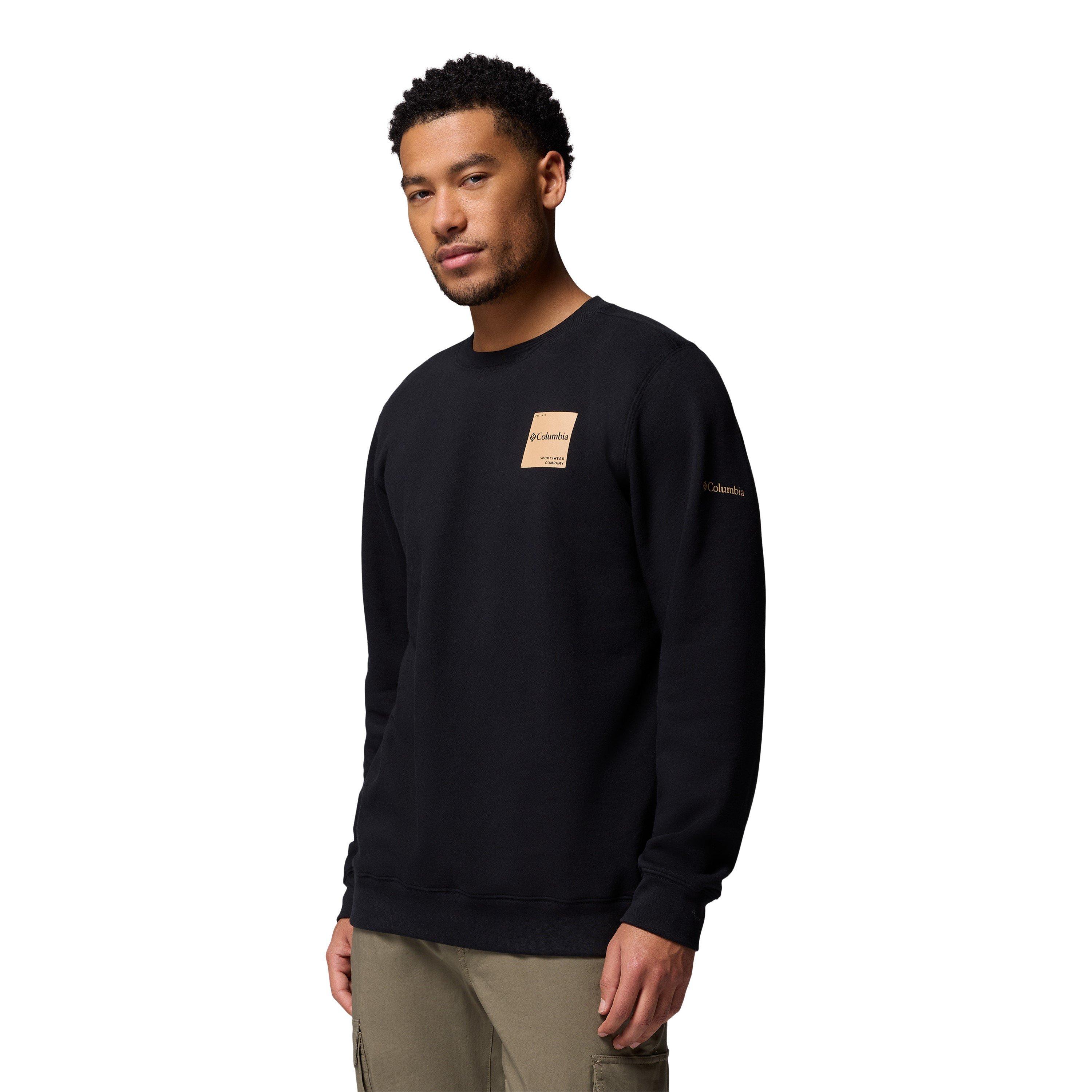 Black - Columbia - Trek Crew Sweatshirt Mens - 3