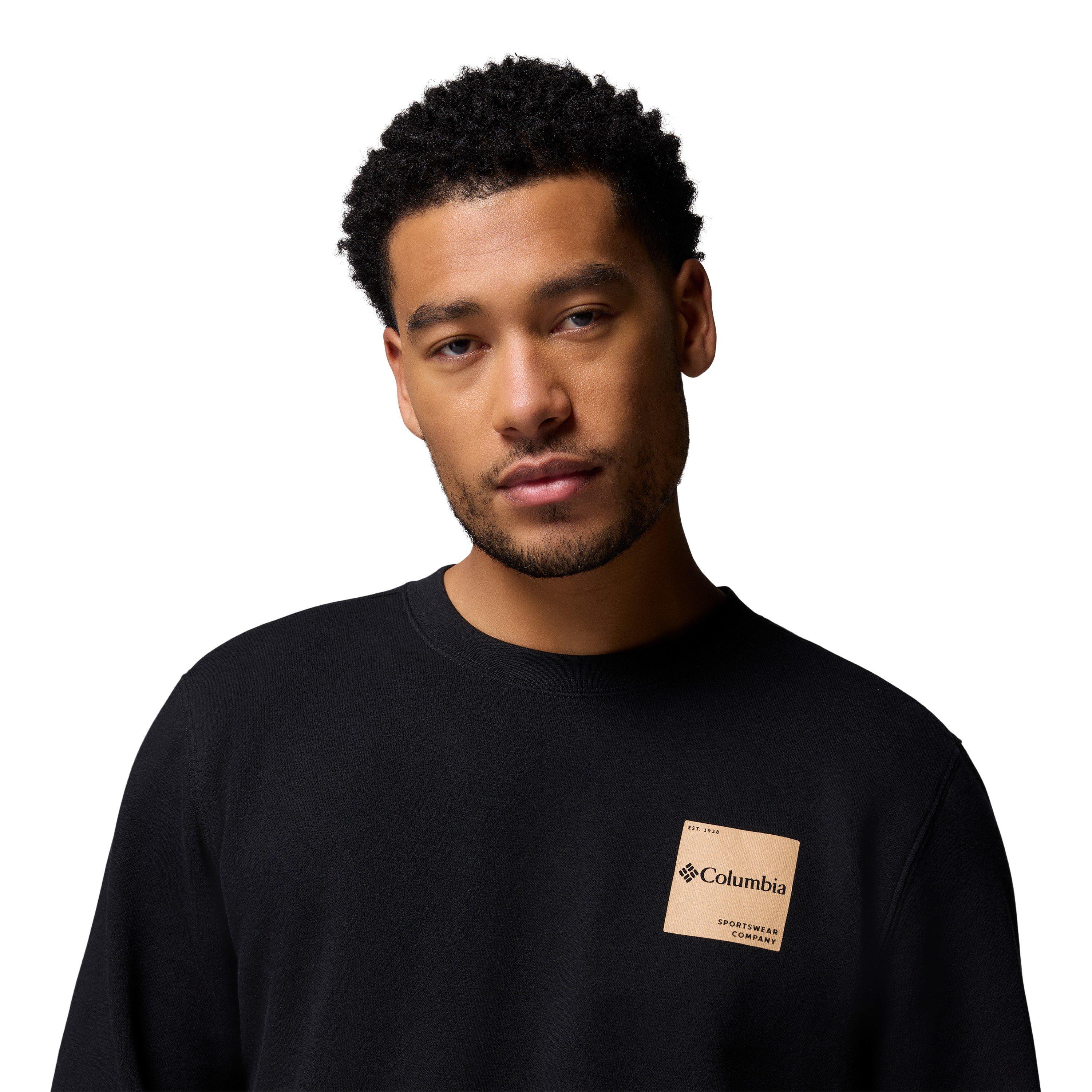 Black - Columbia - Trek Crew Sweatshirt Mens - 4